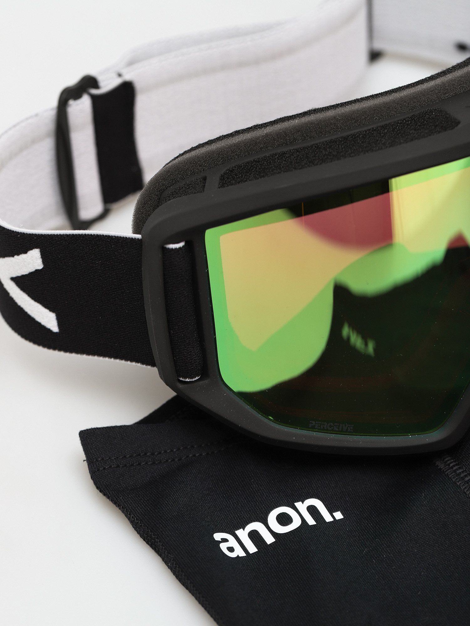 Brýle na snowboard Anon Relapse Mfi (black/perceive variable green)