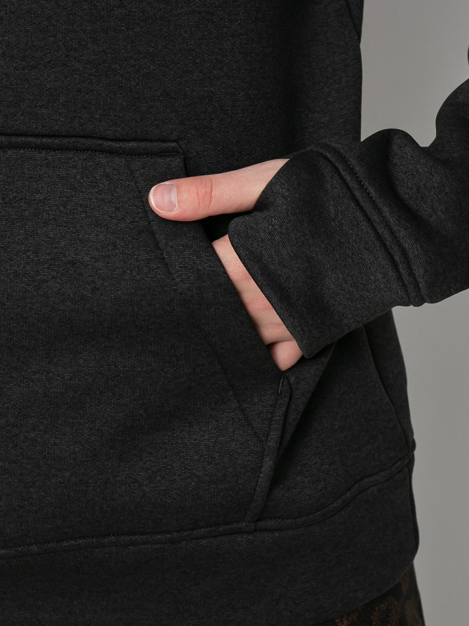 Dámská Termomikina Burton z kapturem Oak HD (true black heather)