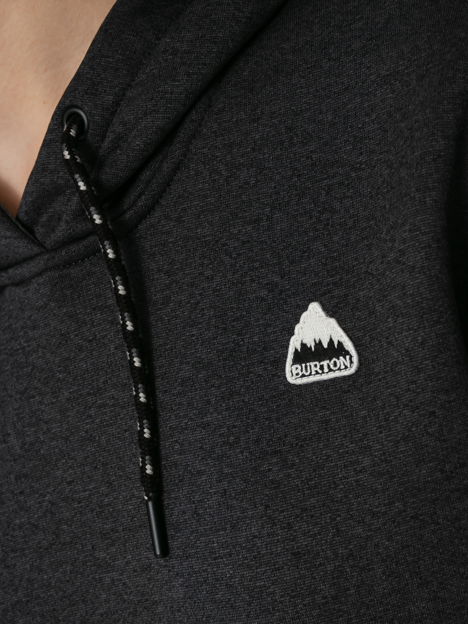 Dámská Termomikina Burton z kapturem Oak HD (true black heather)