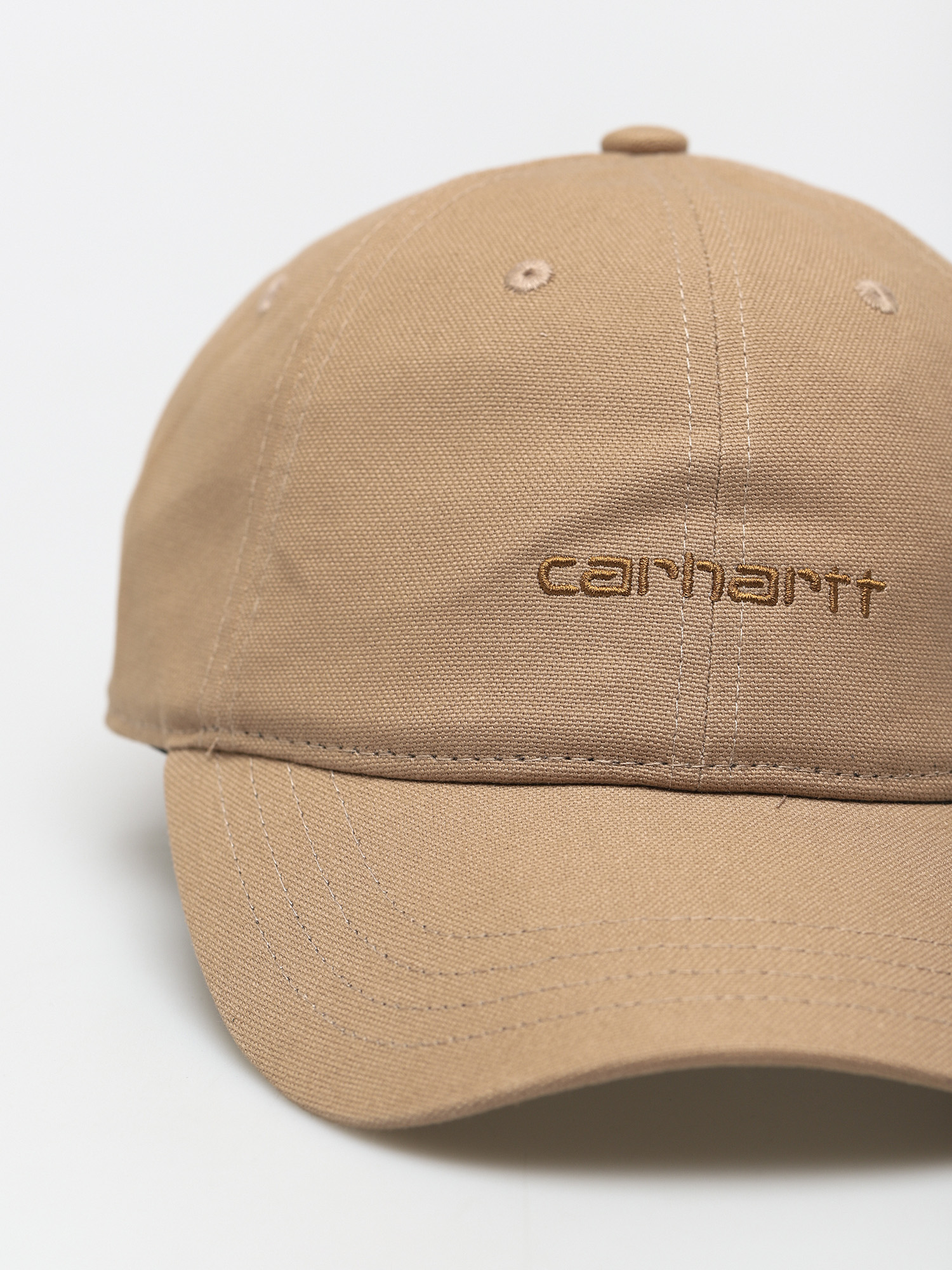 Kšiltovka  Carhartt WIP Canvas Script (nomad/hamilton brown)