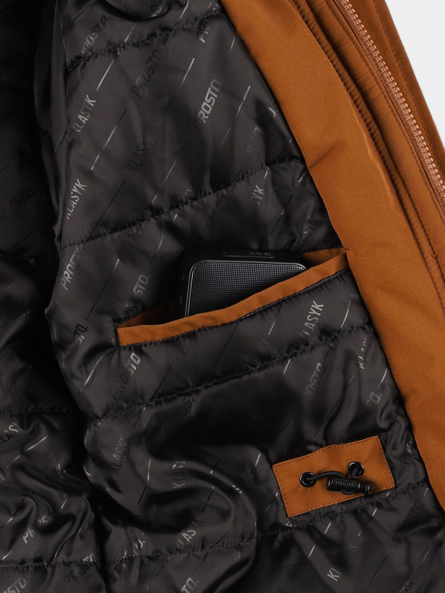 Bunda Prosto Long (brown)