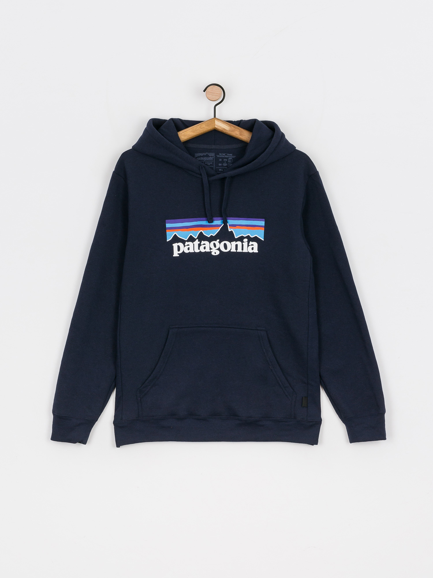 Mikina s kapucí Patagonia Logo Uprisal HD (new navy)