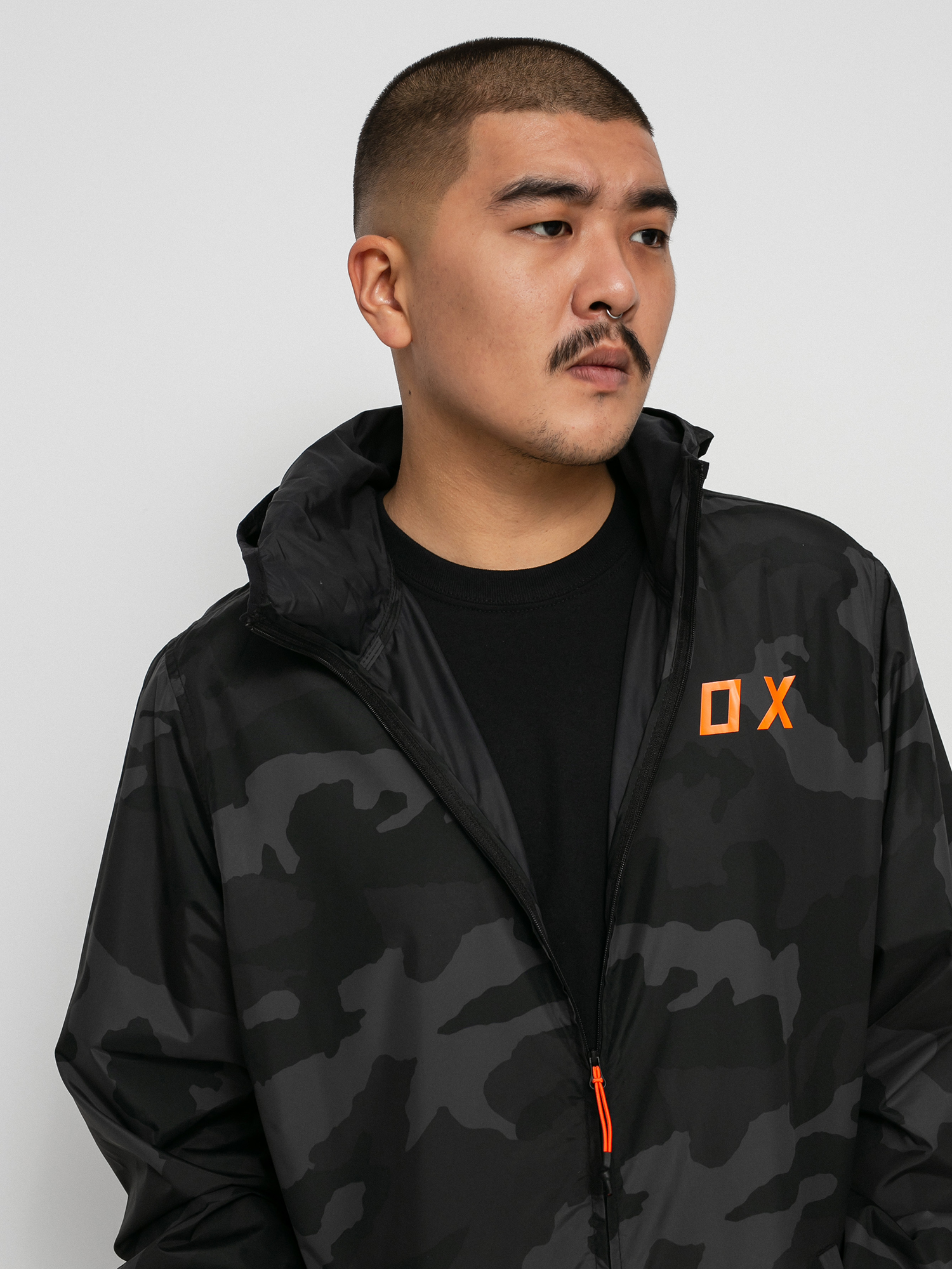 Bunda Fox Clean Up Windbreaker (blk cam)