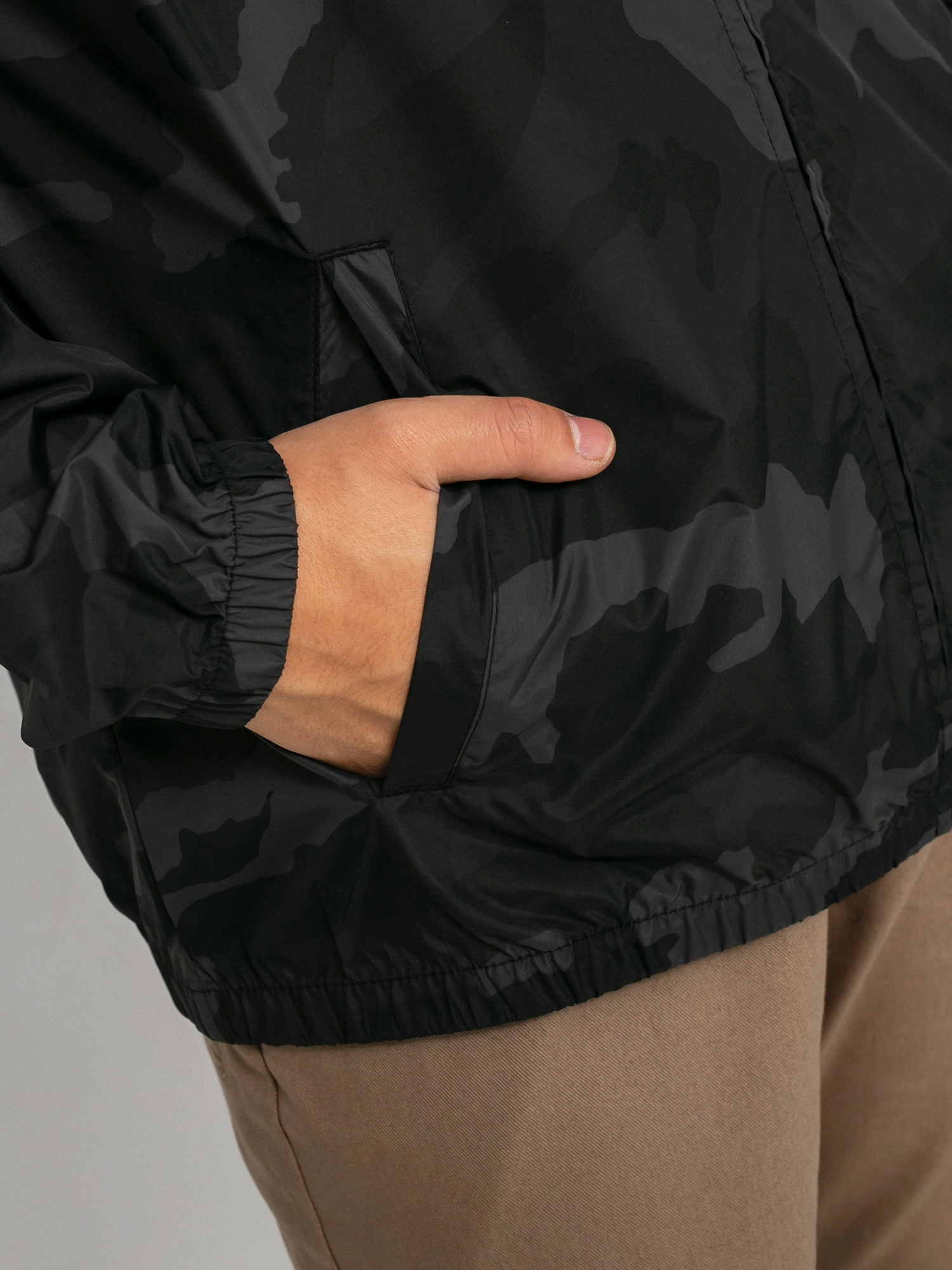 Bunda Fox Clean Up Windbreaker (blk cam)