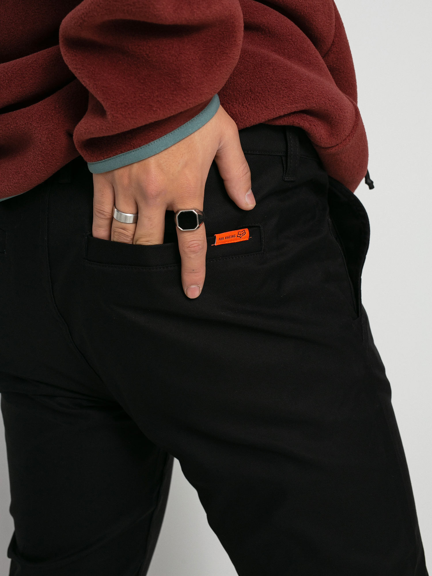 Kalhoty Fox Essex Stretch Slim (blk)