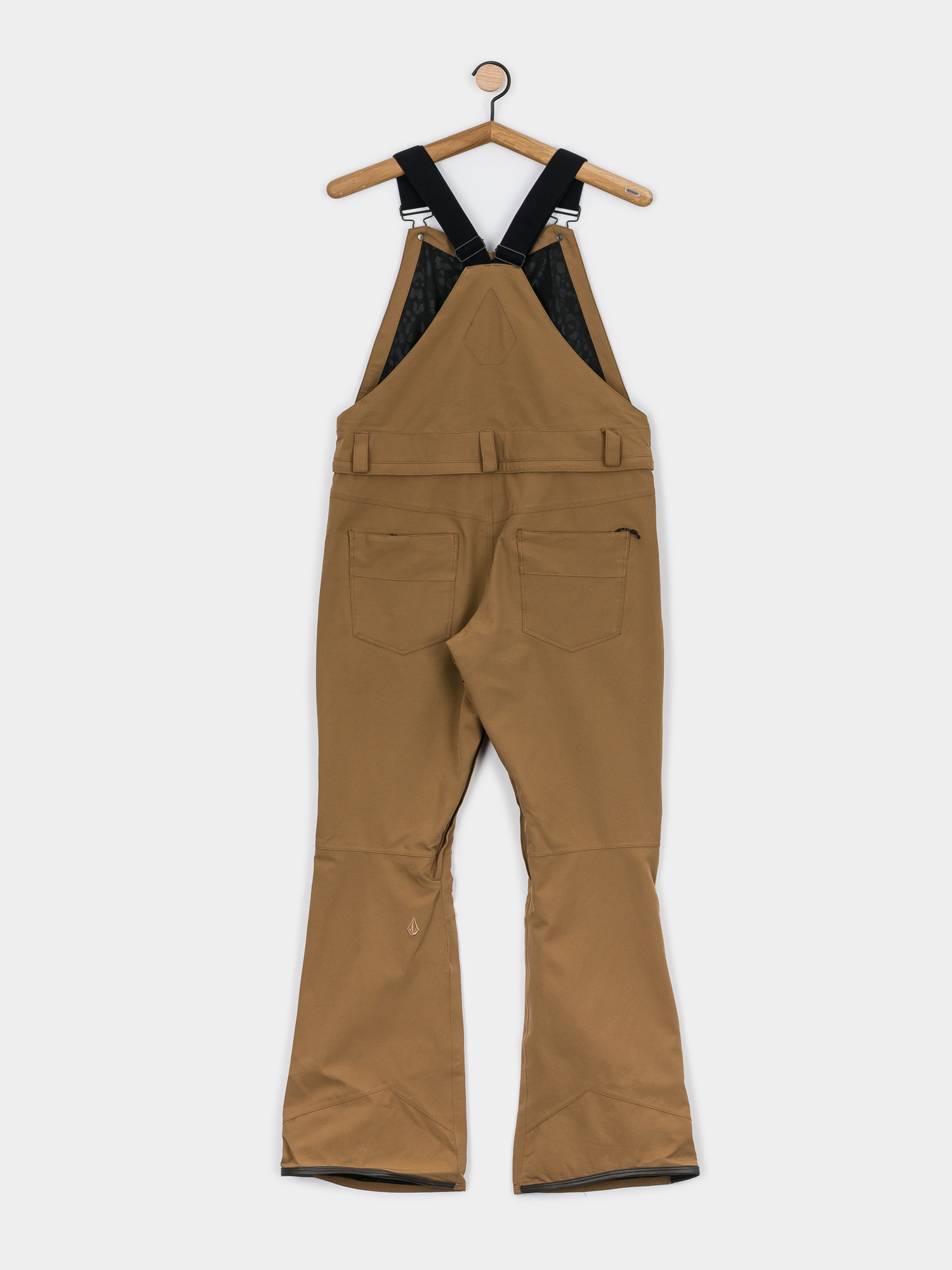 Dámské Snowboardové kalhoty  Volcom Swift Bib Overall (coffee)