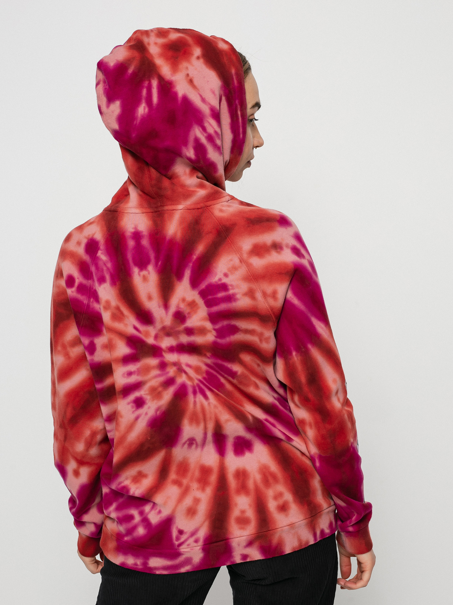 Mikina s kapucí Volcom Iconic Stone HD Wmn (auburn)