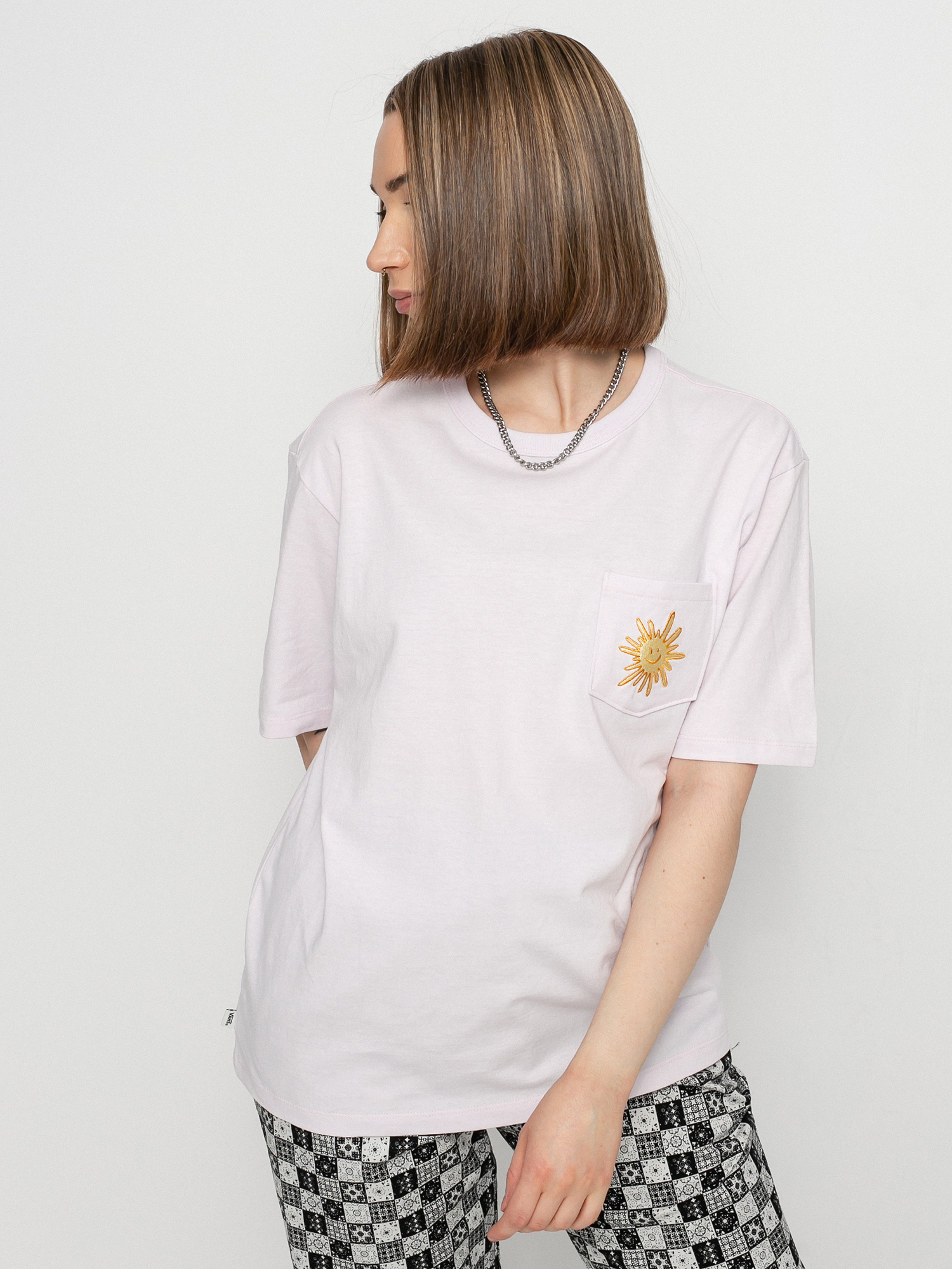 Tričko Vans X Skateistan Otw Wmn (orchid ice)