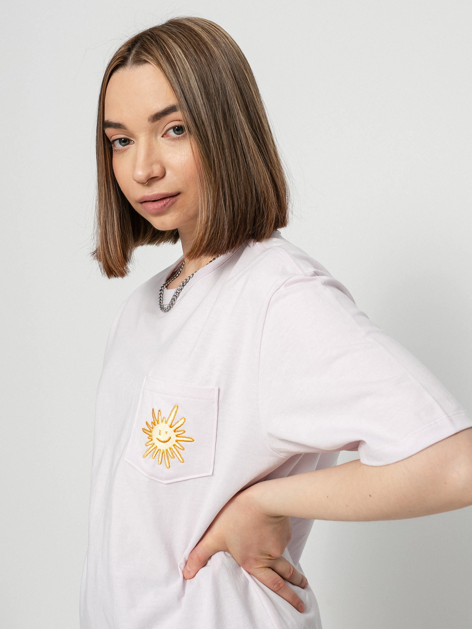 Tričko Vans X Skateistan Otw Wmn (orchid ice)