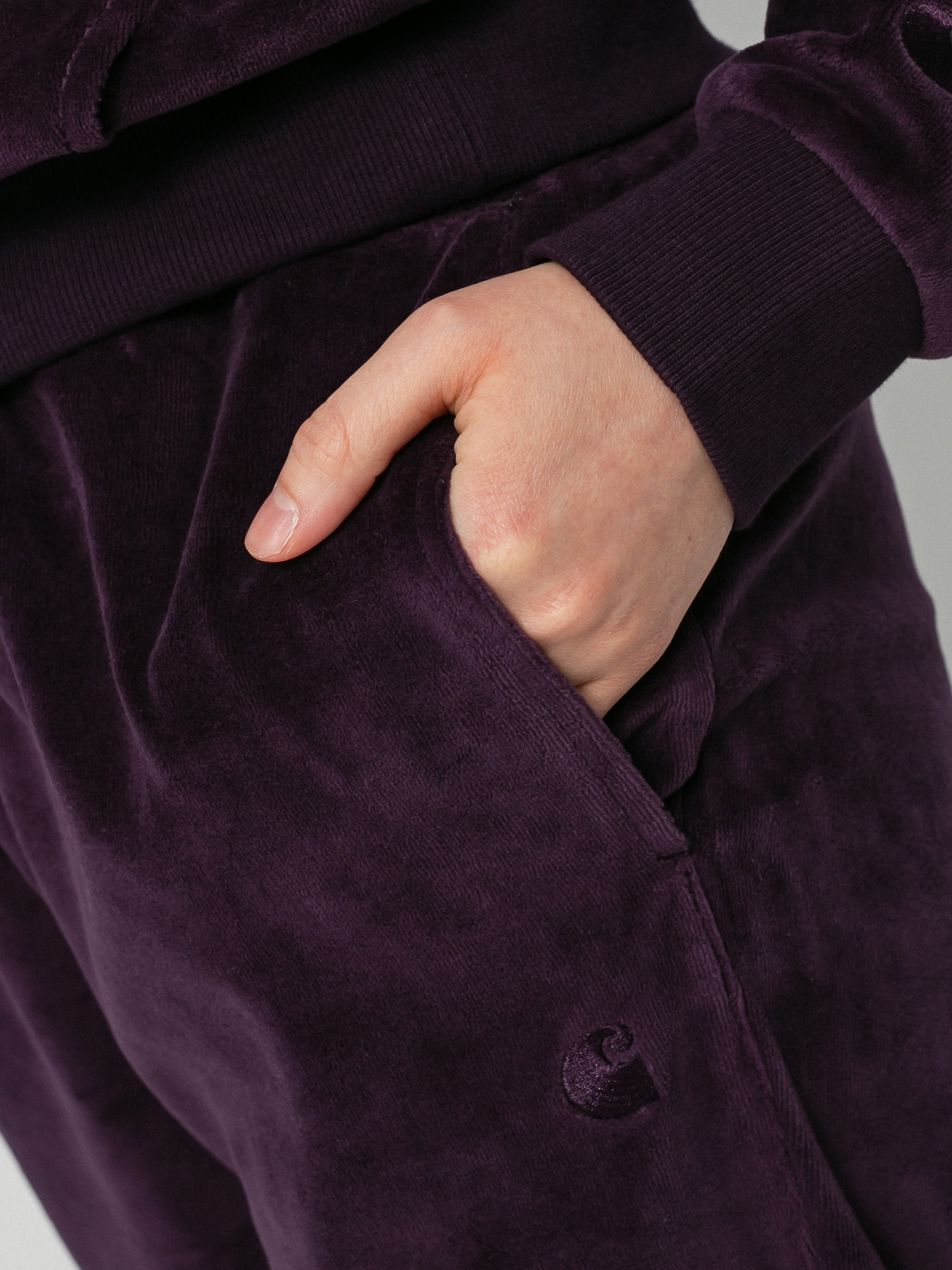 Kalhoty Carhartt WIP Silverton Sweat Wmn (dark iris)