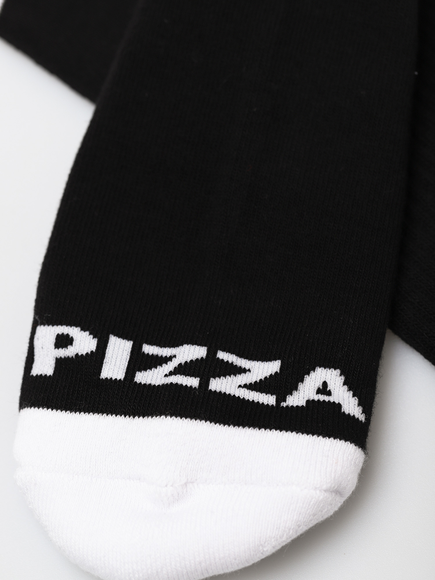 Ponožky Pizza Skateboards Emoji (black/white)