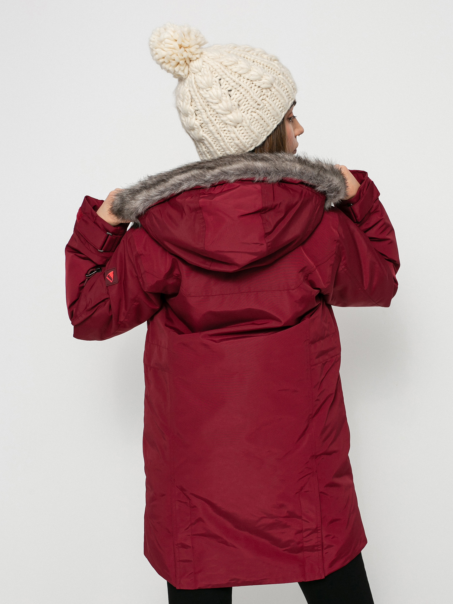 Bunda Burton Saxton Parka Wmn (mulled berry)