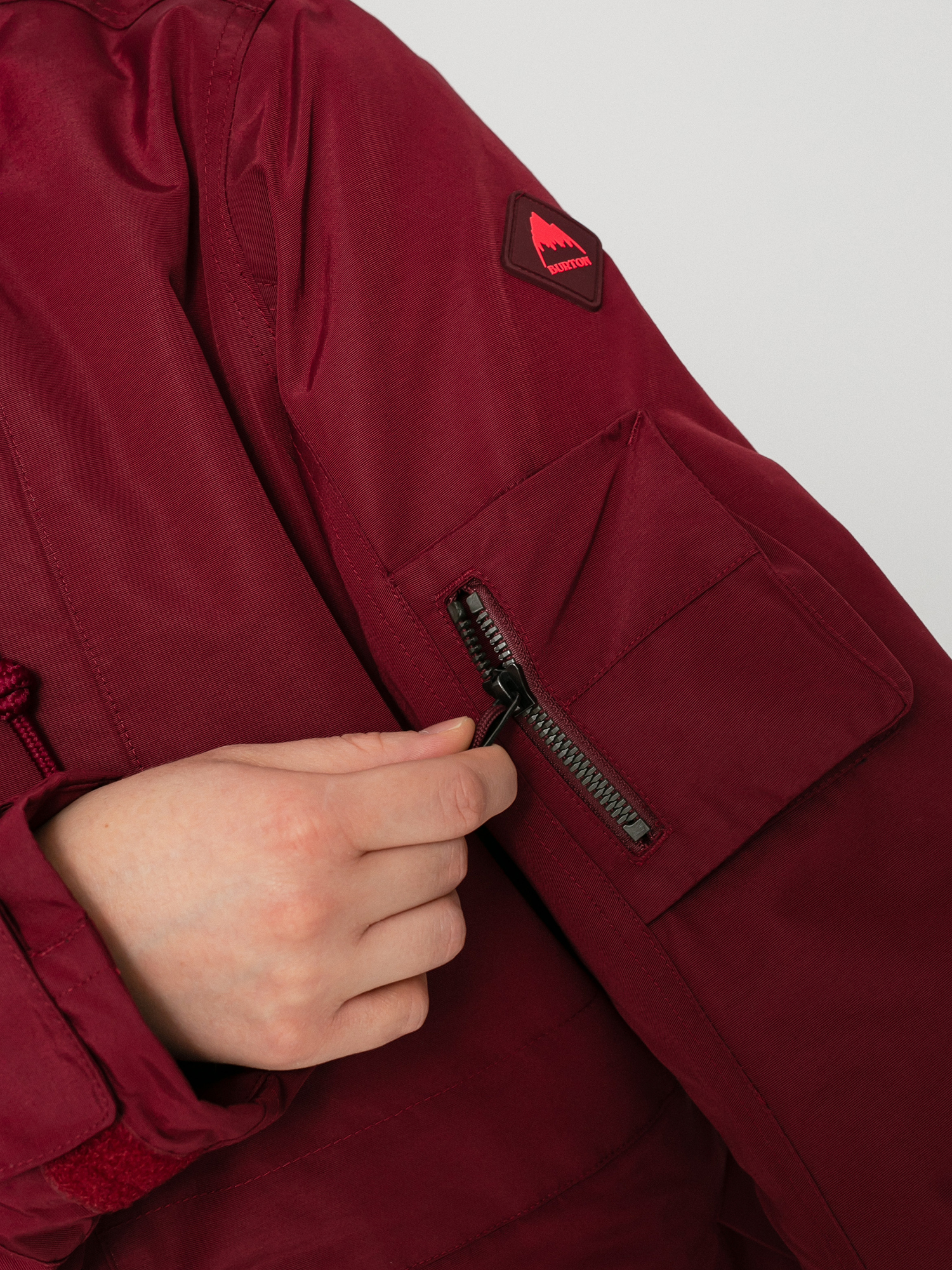 Bunda Burton Saxton Parka Wmn (mulled berry)