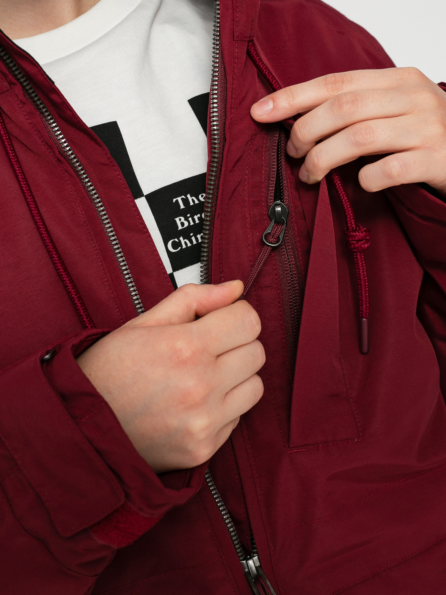 Bunda Burton Saxton Parka Wmn (mulled berry)