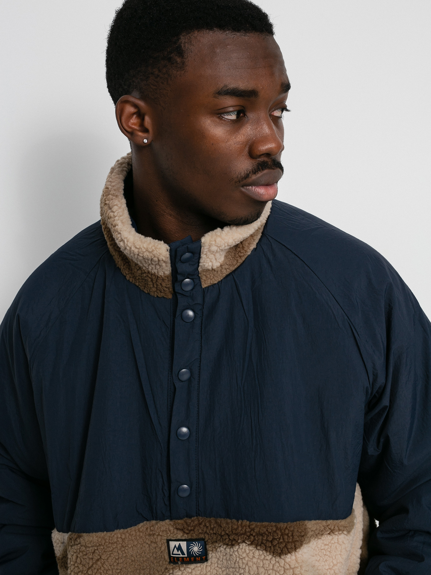 Mikina Element Mountain Sherpa 1/4 (landscape dpm)