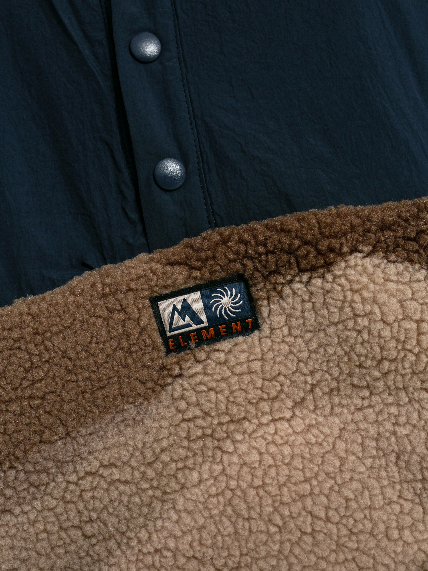 Mikina Element Mountain Sherpa 1/4 (landscape dpm)