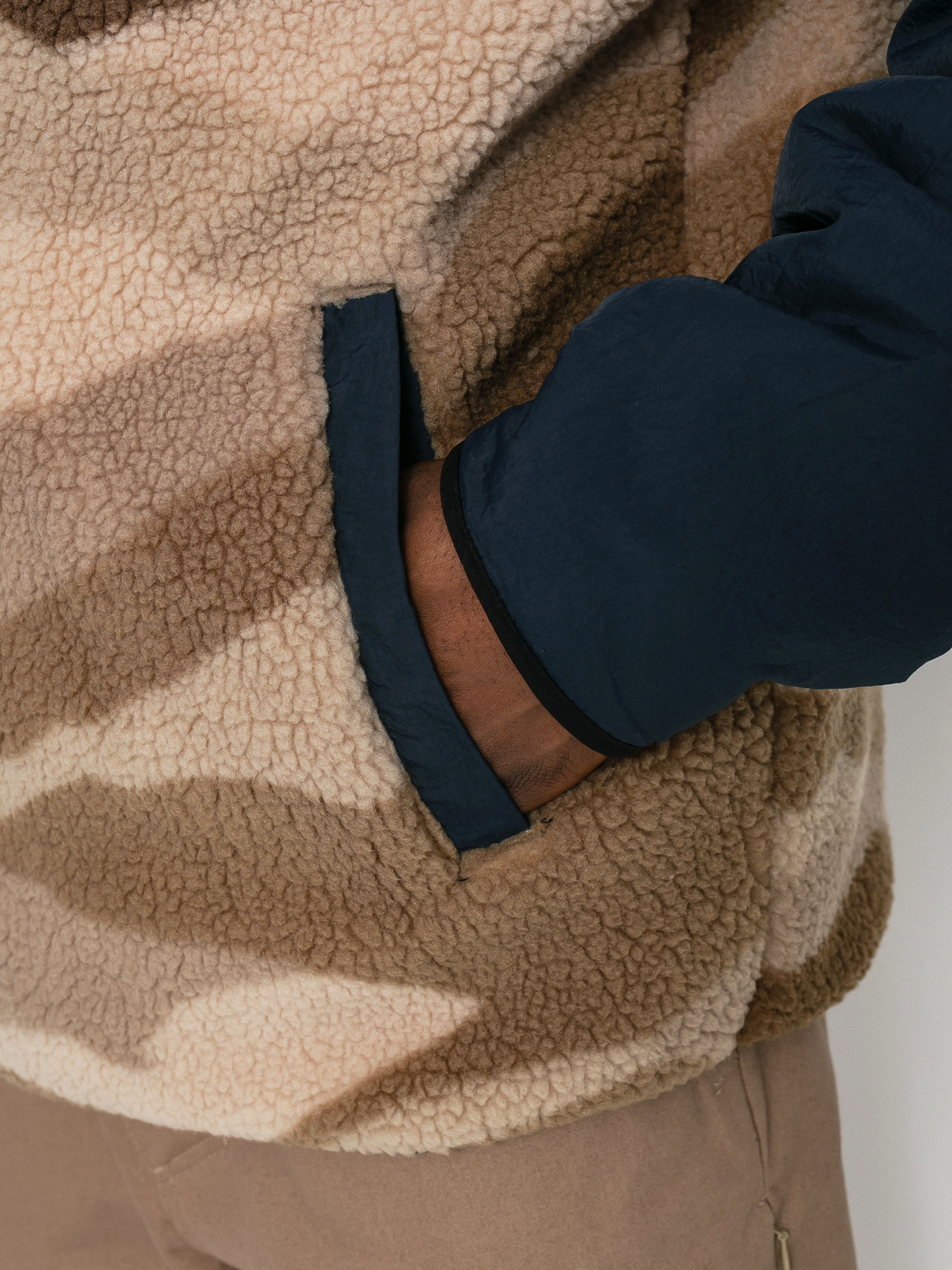 Mikina Element Mountain Sherpa 1/4 (landscape dpm)