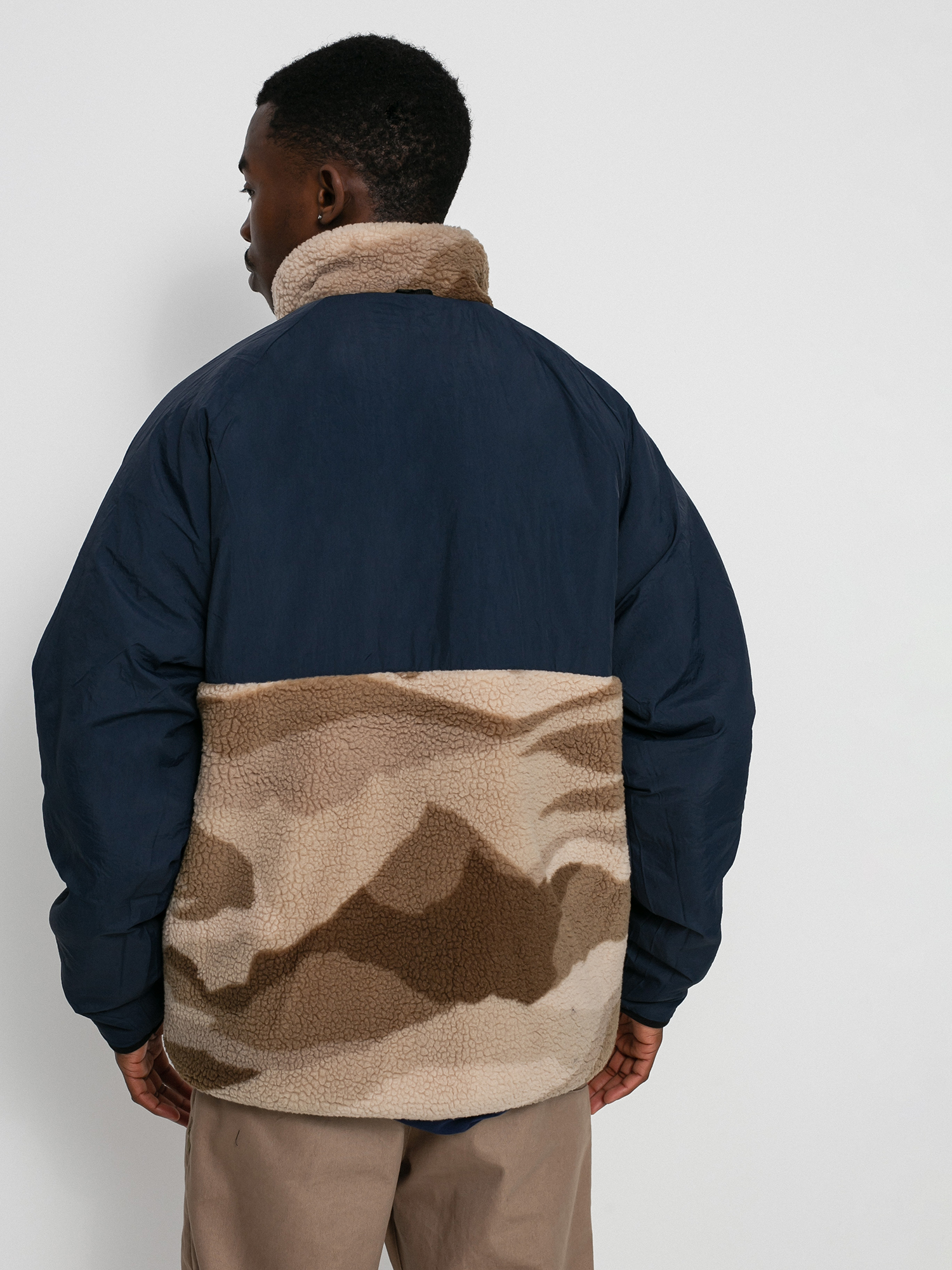 Mikina Element Mountain Sherpa 1/4 (landscape dpm)