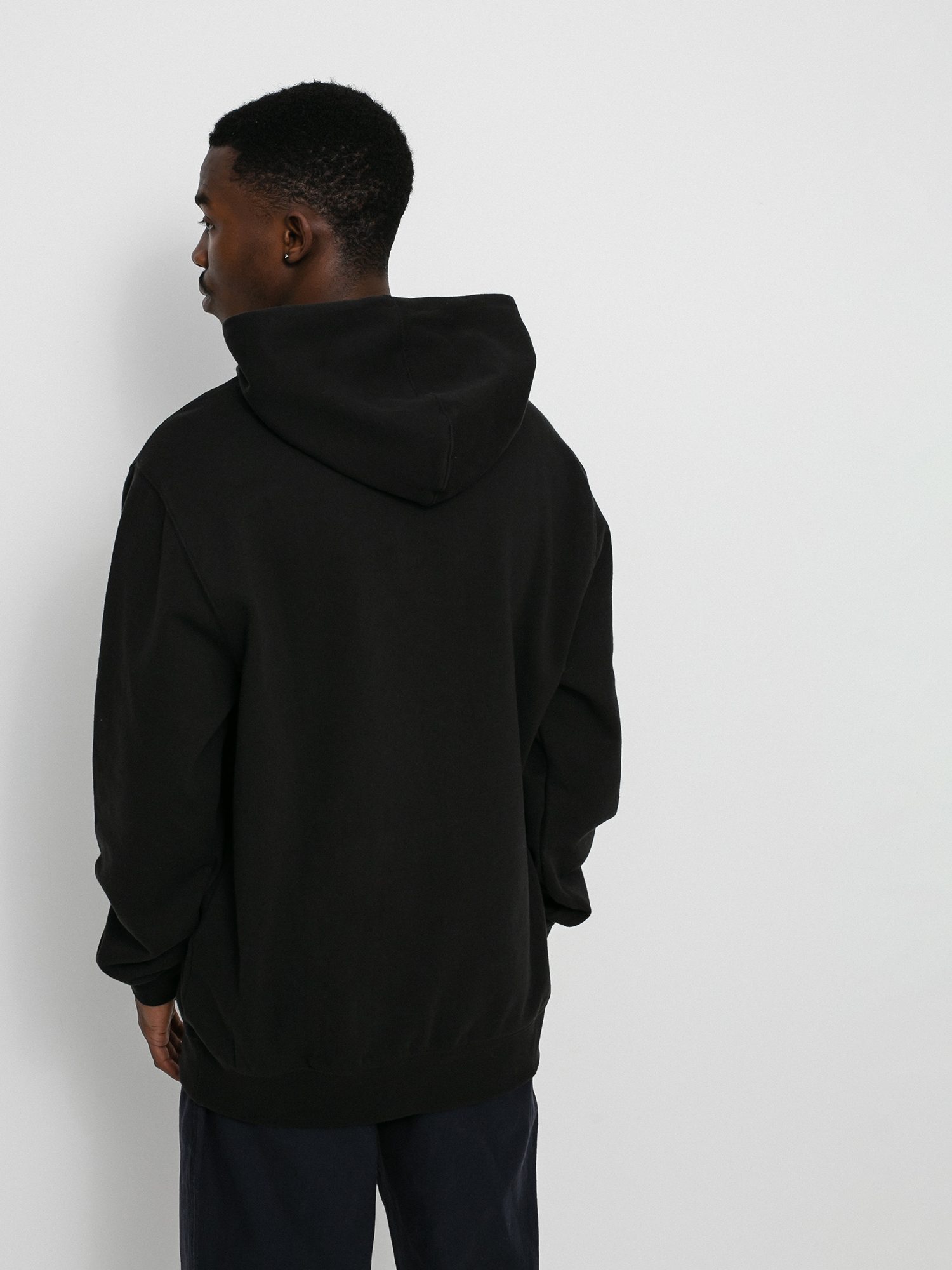 Mikina s kapucí RVCA Big Rvca HD (black)