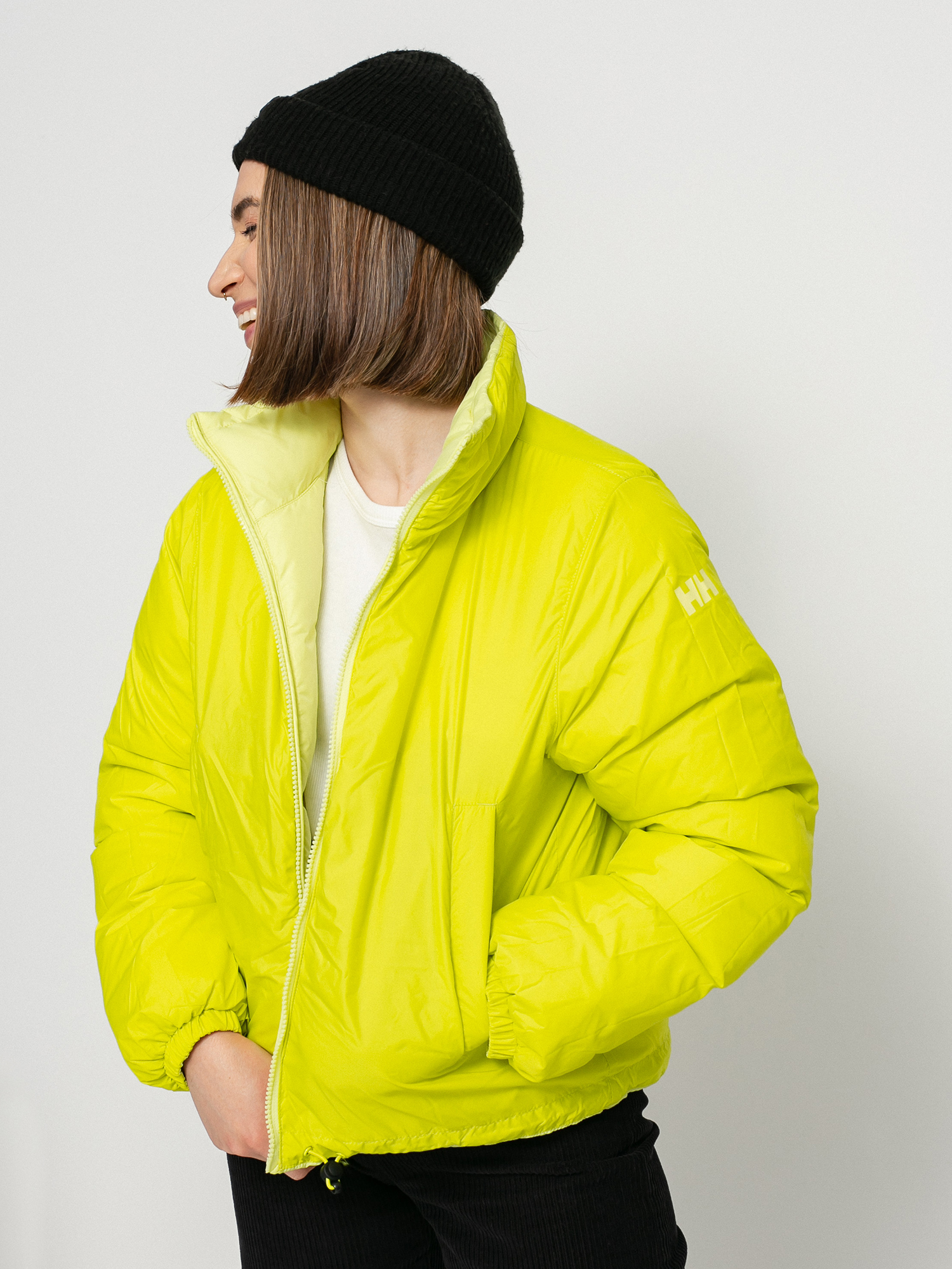 Helly hansen reversible puffer hotsell jacket yellow