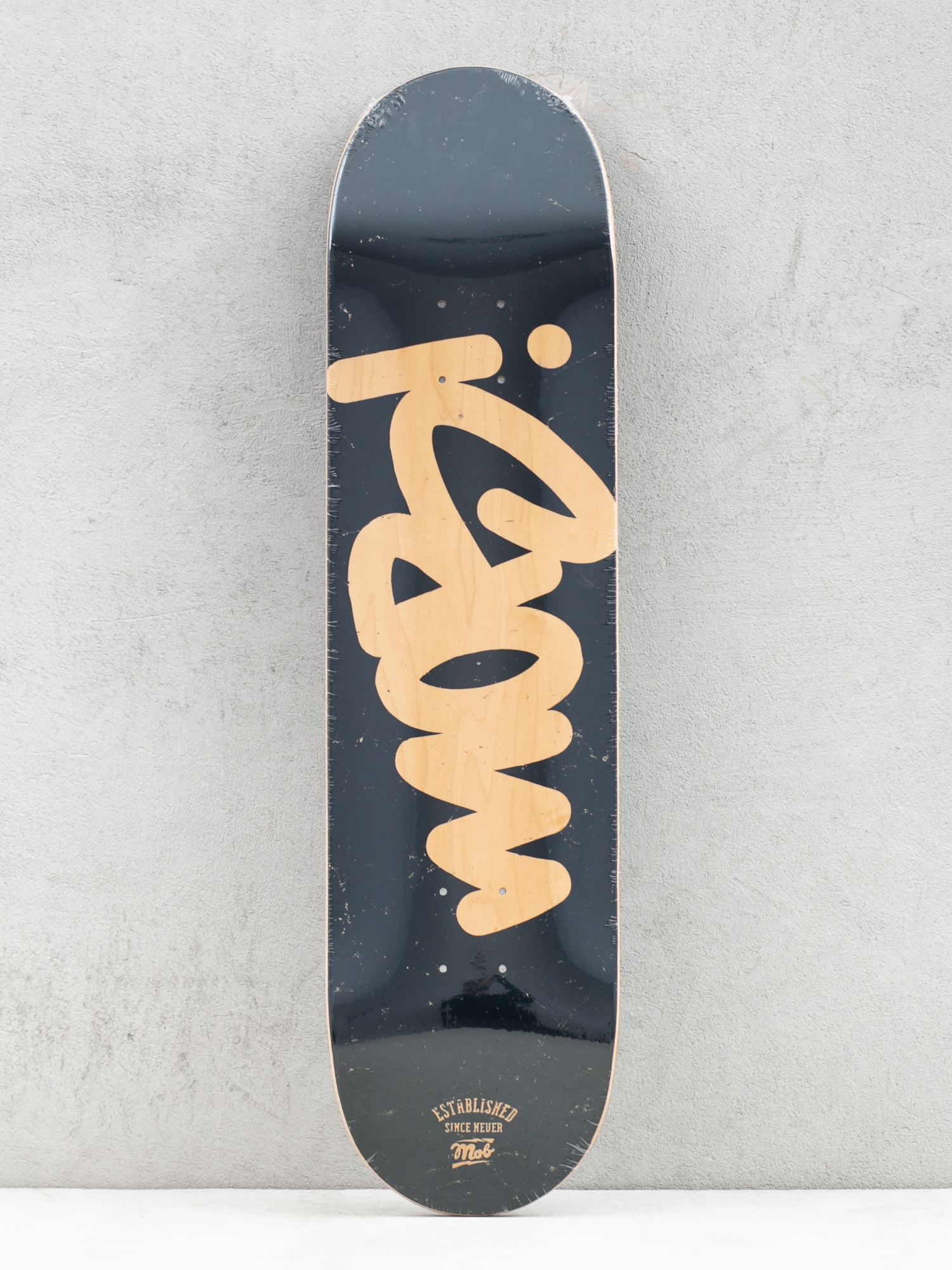 Deska Mob Skateboards Tag Logo (black)