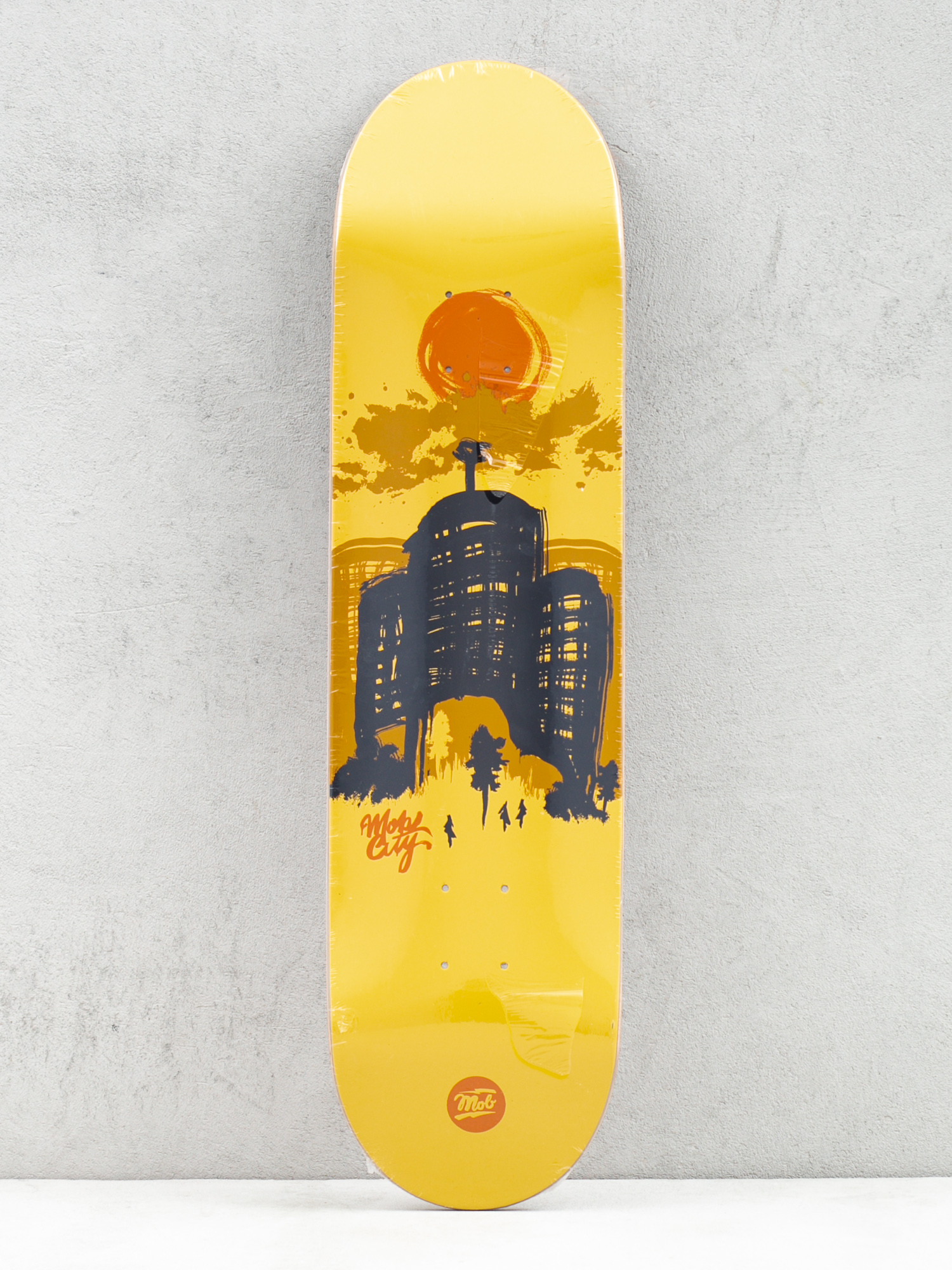 Deska Mob Skateboards Cathedral (orange)