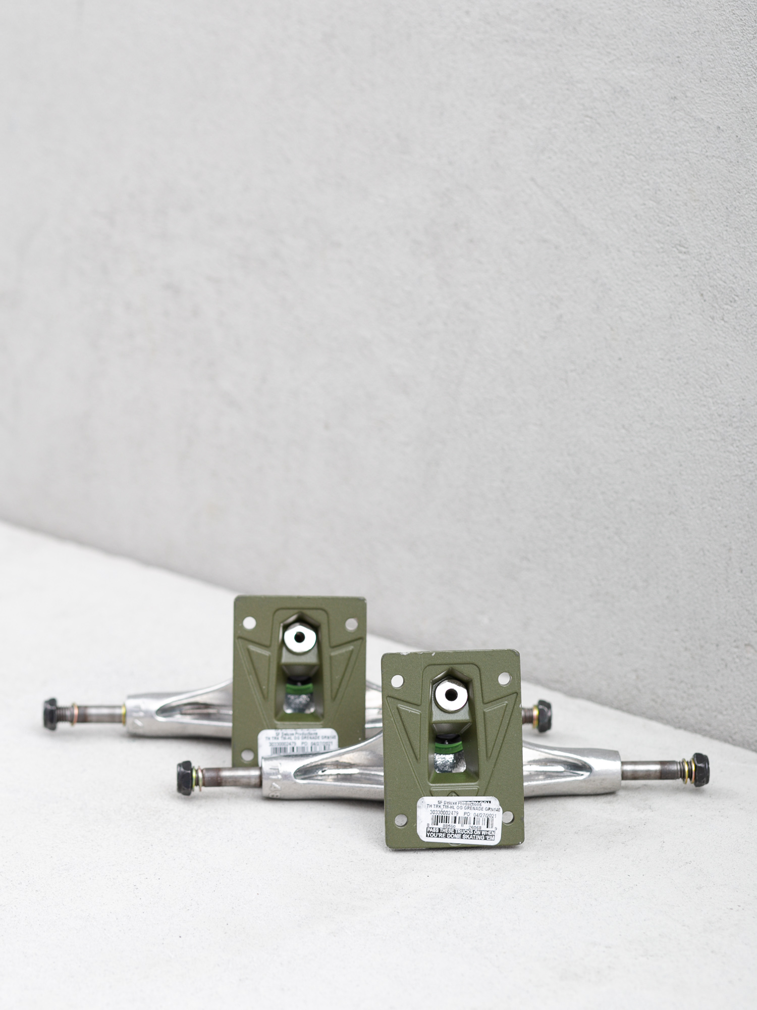 Trucky Thunder Og Grenade HL (silver/military green)