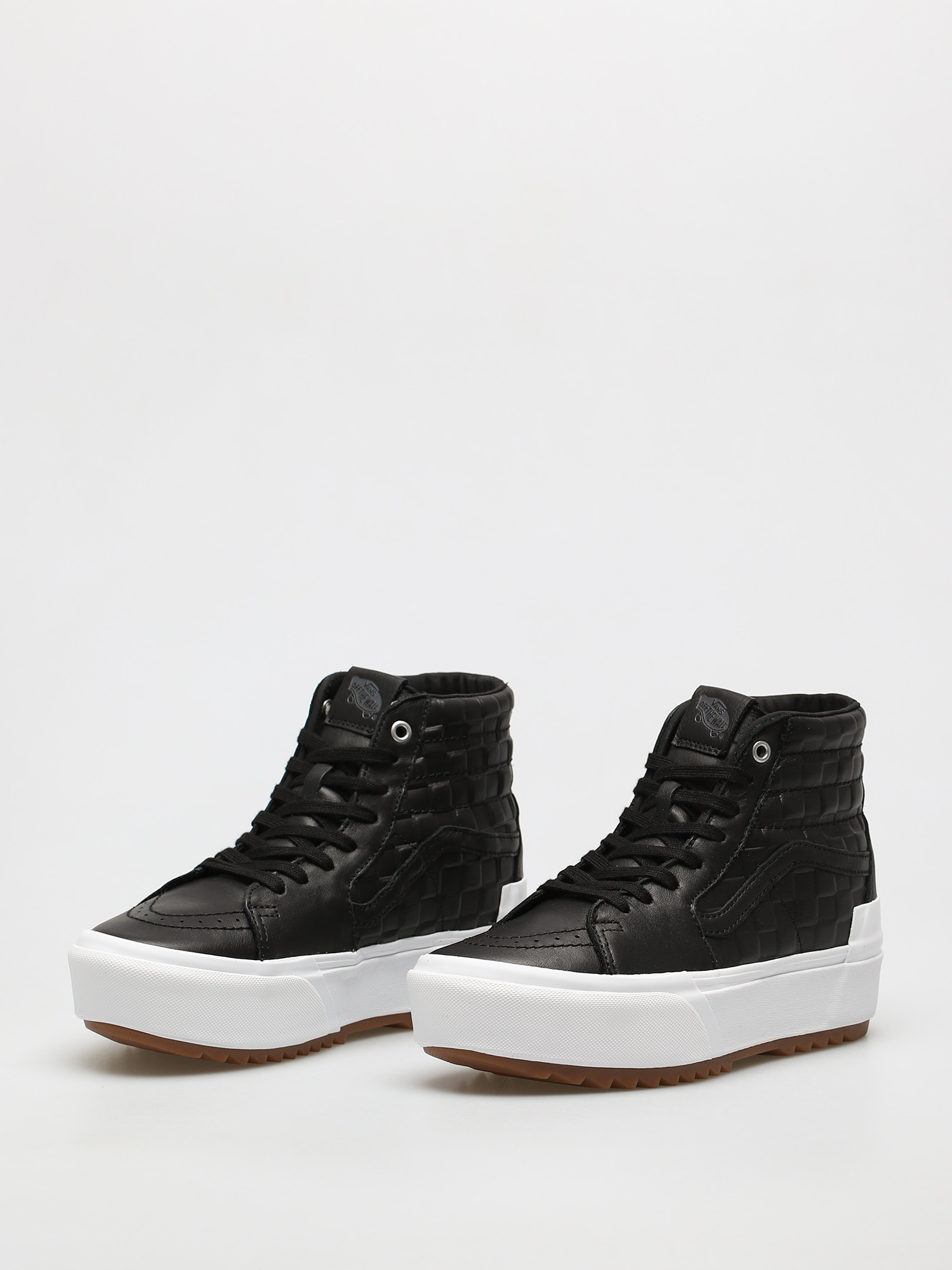 Boty Vans Sk8 Hi Stacked (emboss check/black/true white)