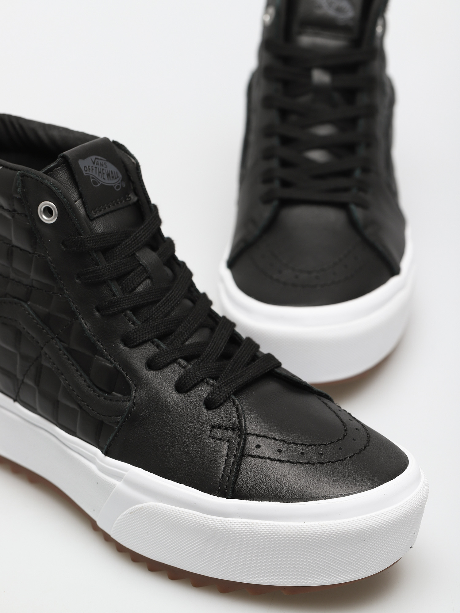 Boty Vans Sk8 Hi Stacked (emboss check/black/true white)