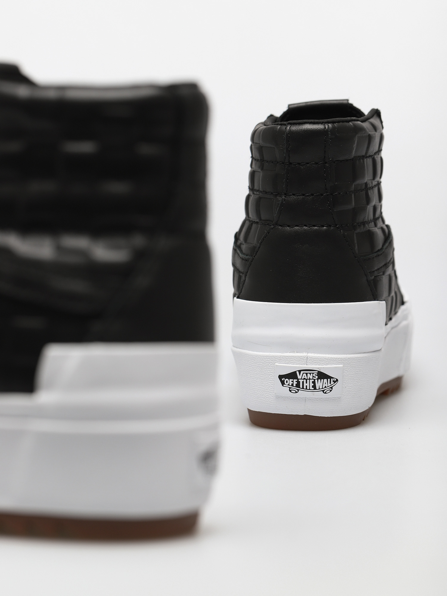 Boty Vans Sk8 Hi Stacked (emboss check/black/true white)