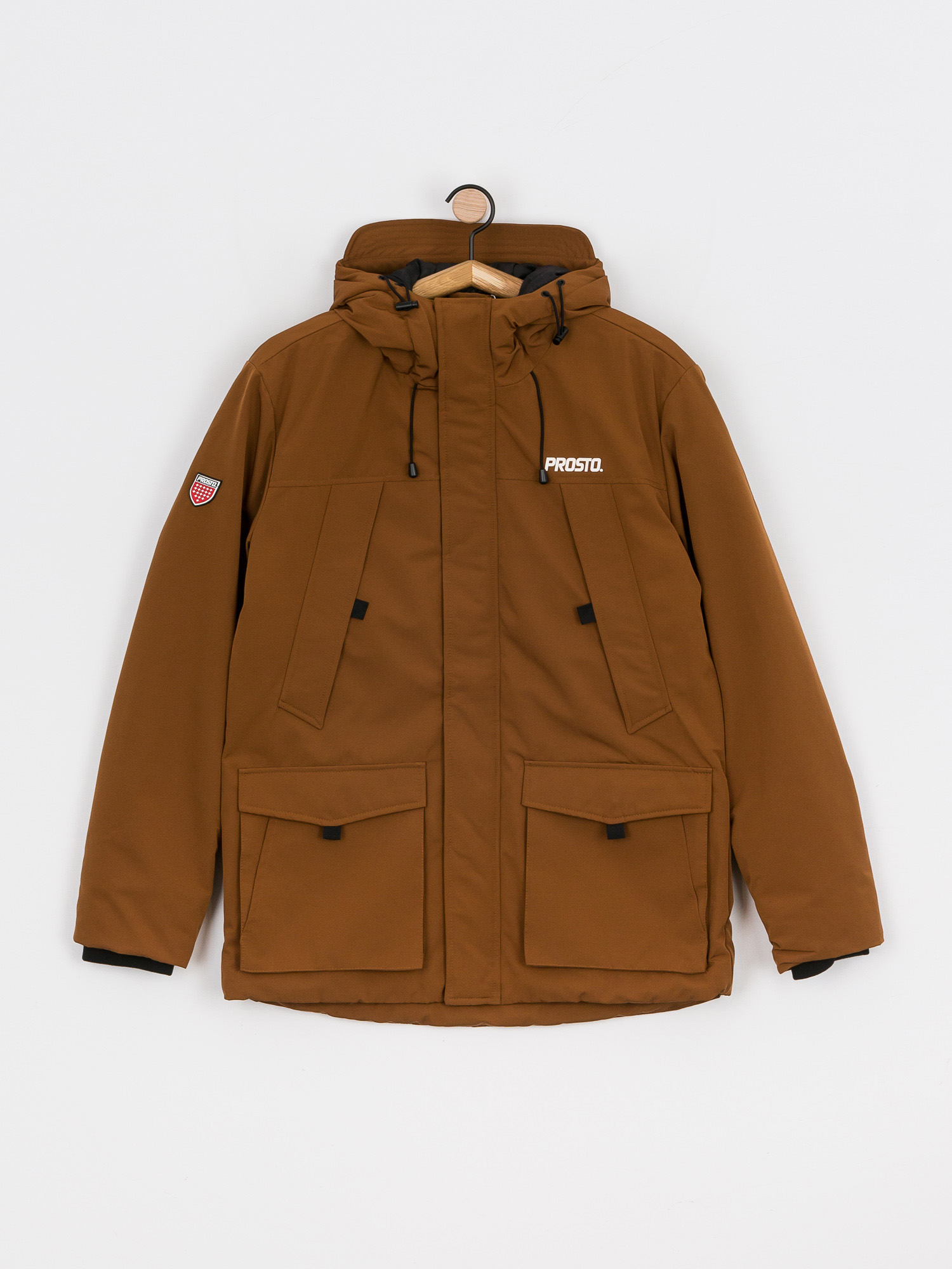 Bunda Prosto Long (brown)