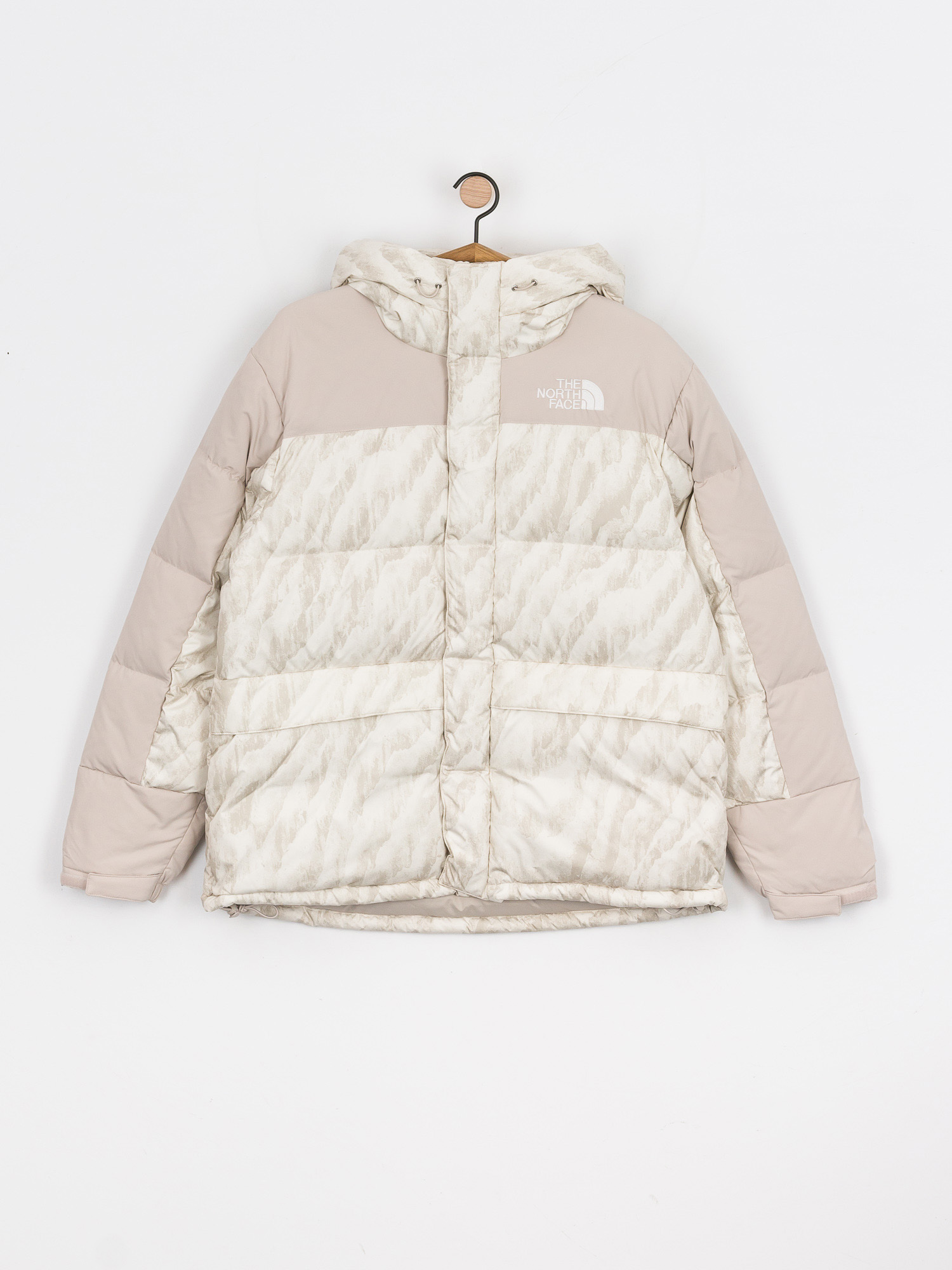 Bunda The North Face Printed Hmlyn Down Parka (silvergrywoodentigerprint)