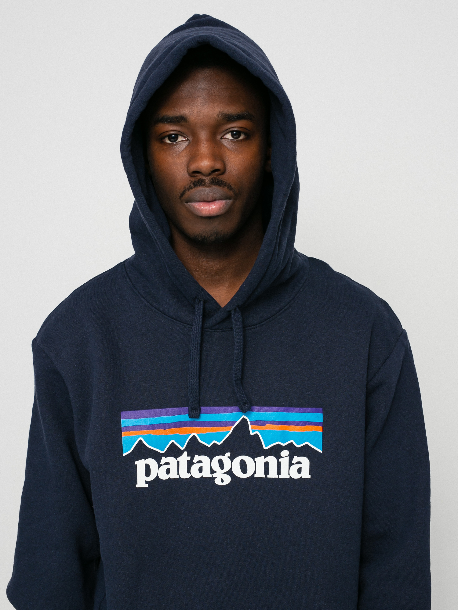 Mikina s kapucí Patagonia Logo Uprisal HD (new navy)