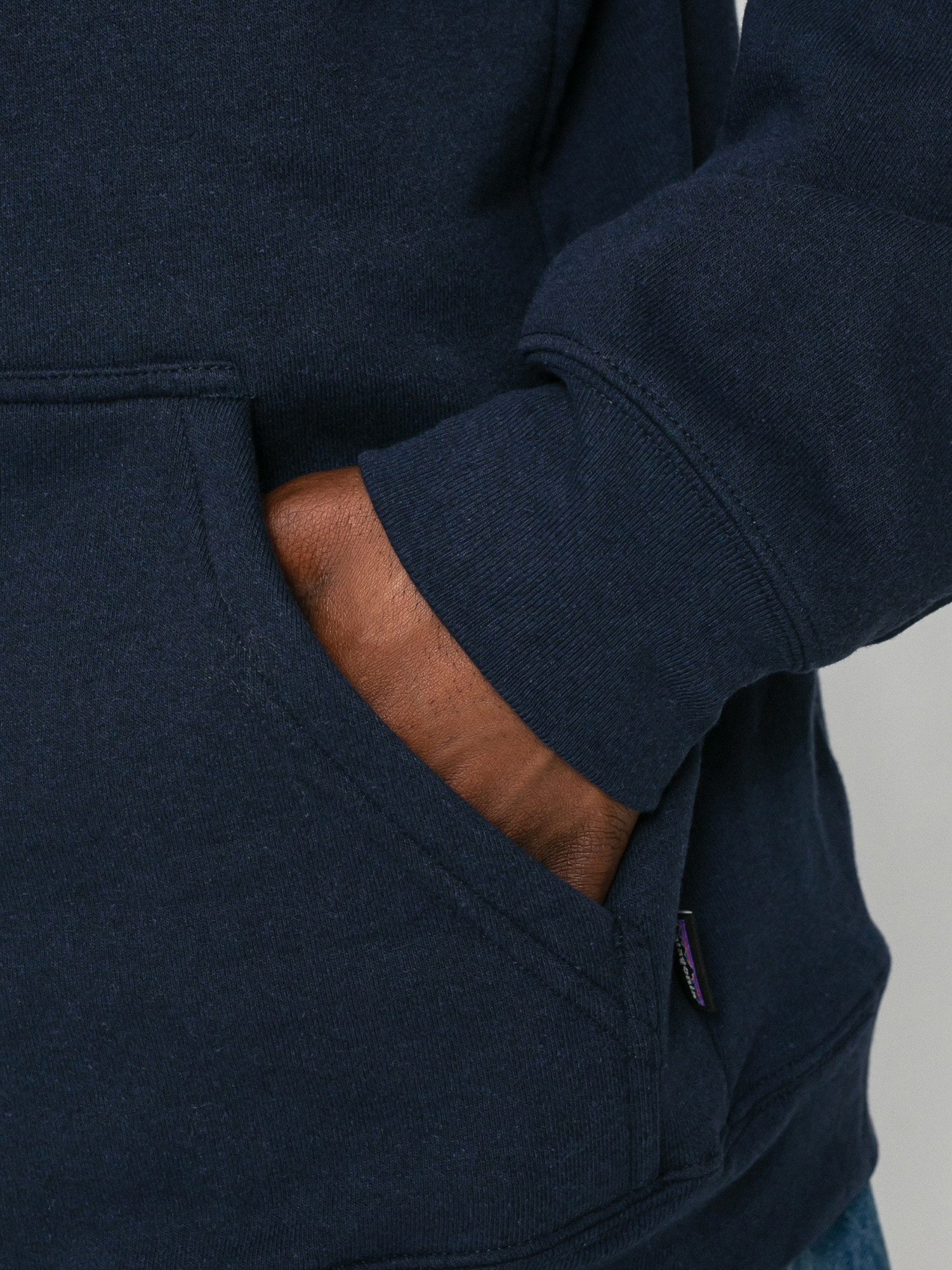 Mikina s kapucí Patagonia Logo Uprisal HD (new navy)