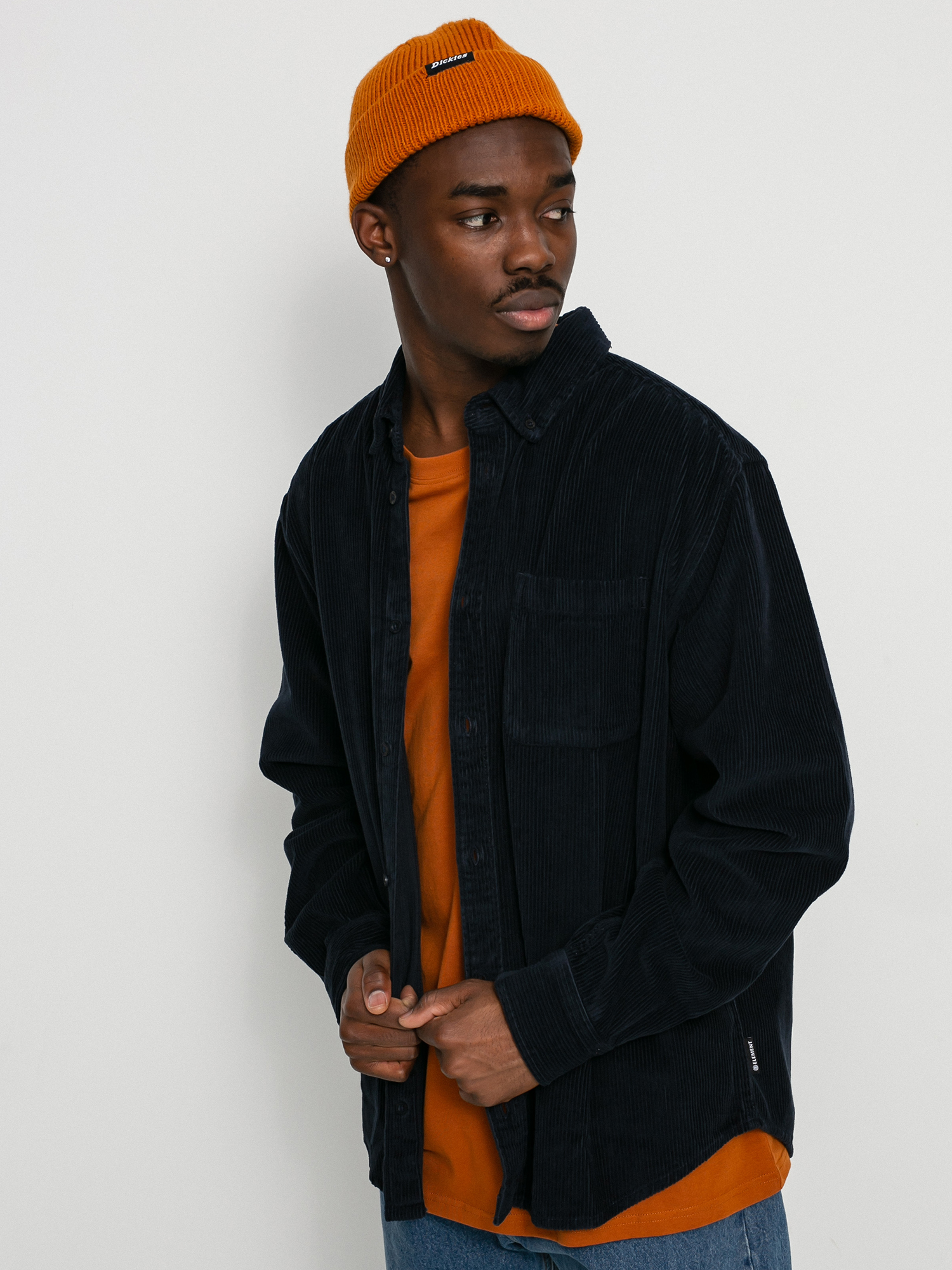 Košile Element Bold Corduroy (eclipse navy)