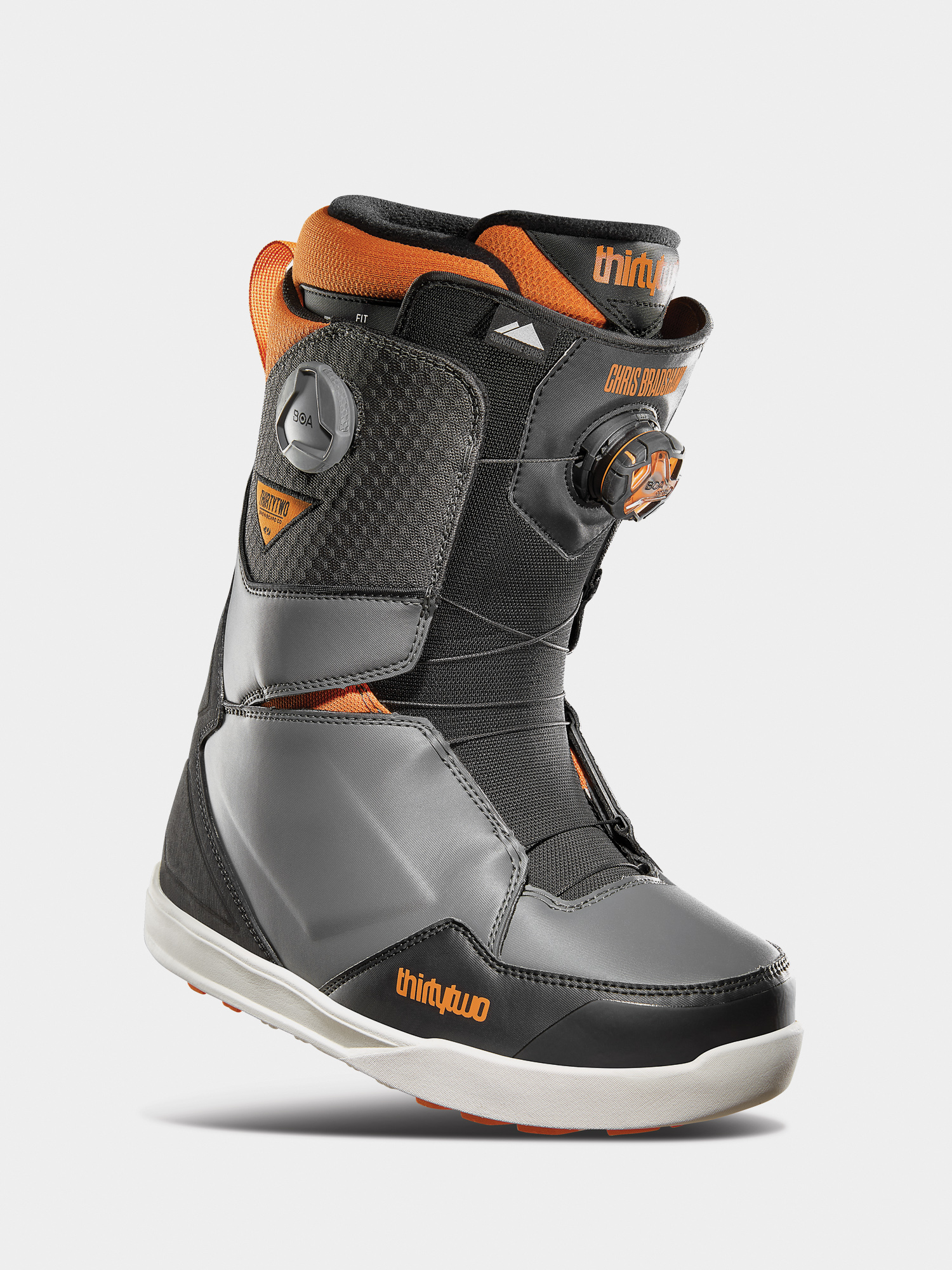 Boty na snowboard ThirtyTwo Lashed Double Boa Bradshaw (grey/black/orange)