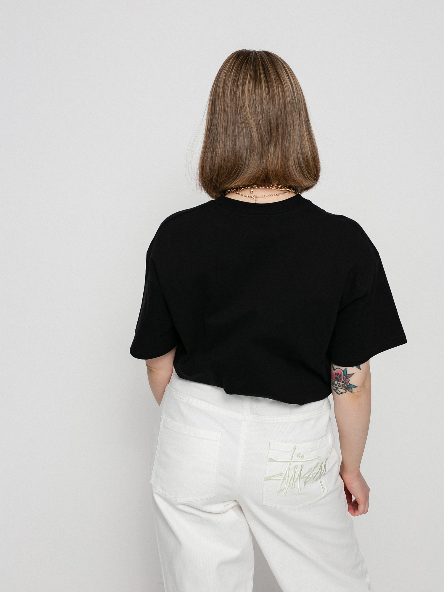 Tričko Local Heroes Lh Red Airbrush Oversized Wmn (black)