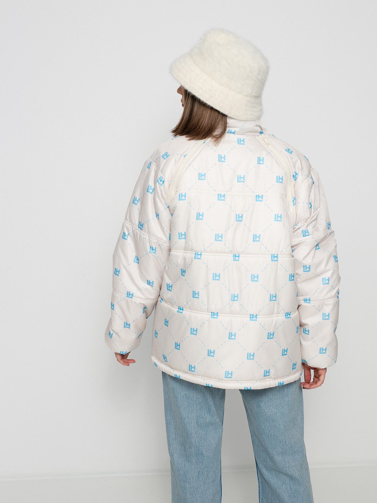 Bunda Local Heroes Lh Monogram Puff Wmn (beige)