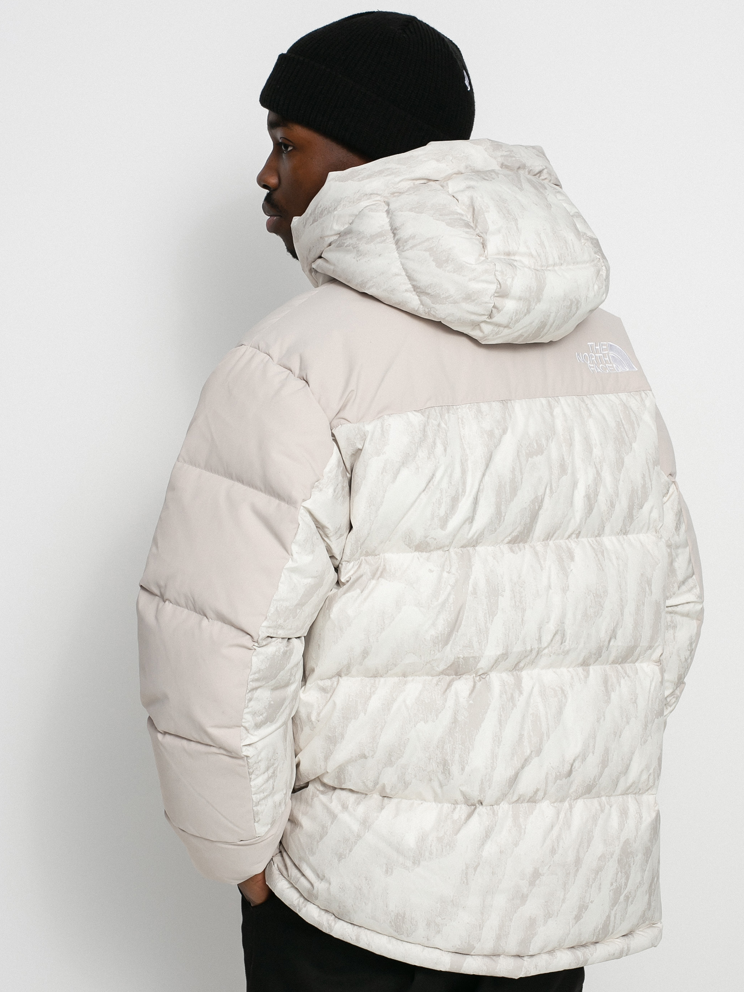 Bunda The North Face Printed Hmlyn Down Parka (silvergrywoodentigerprint)