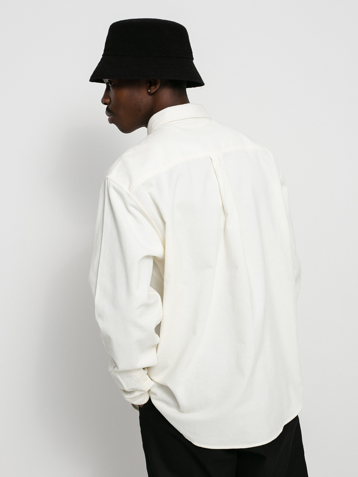 Košile Carhartt WIP Madison Fine Cord (wax/black)