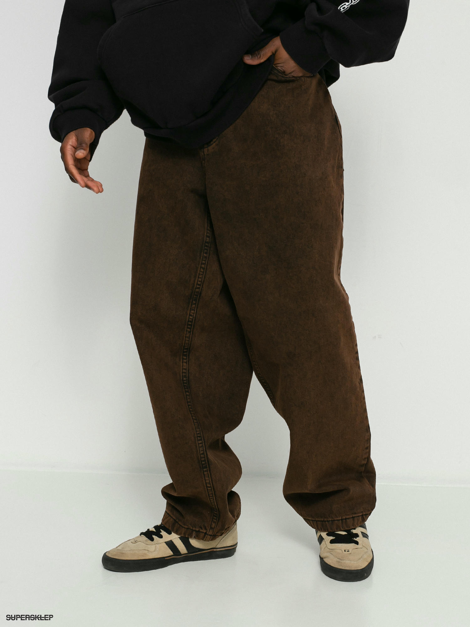 Kalhoty Polar Skate Big Boy Jeans (brown black)