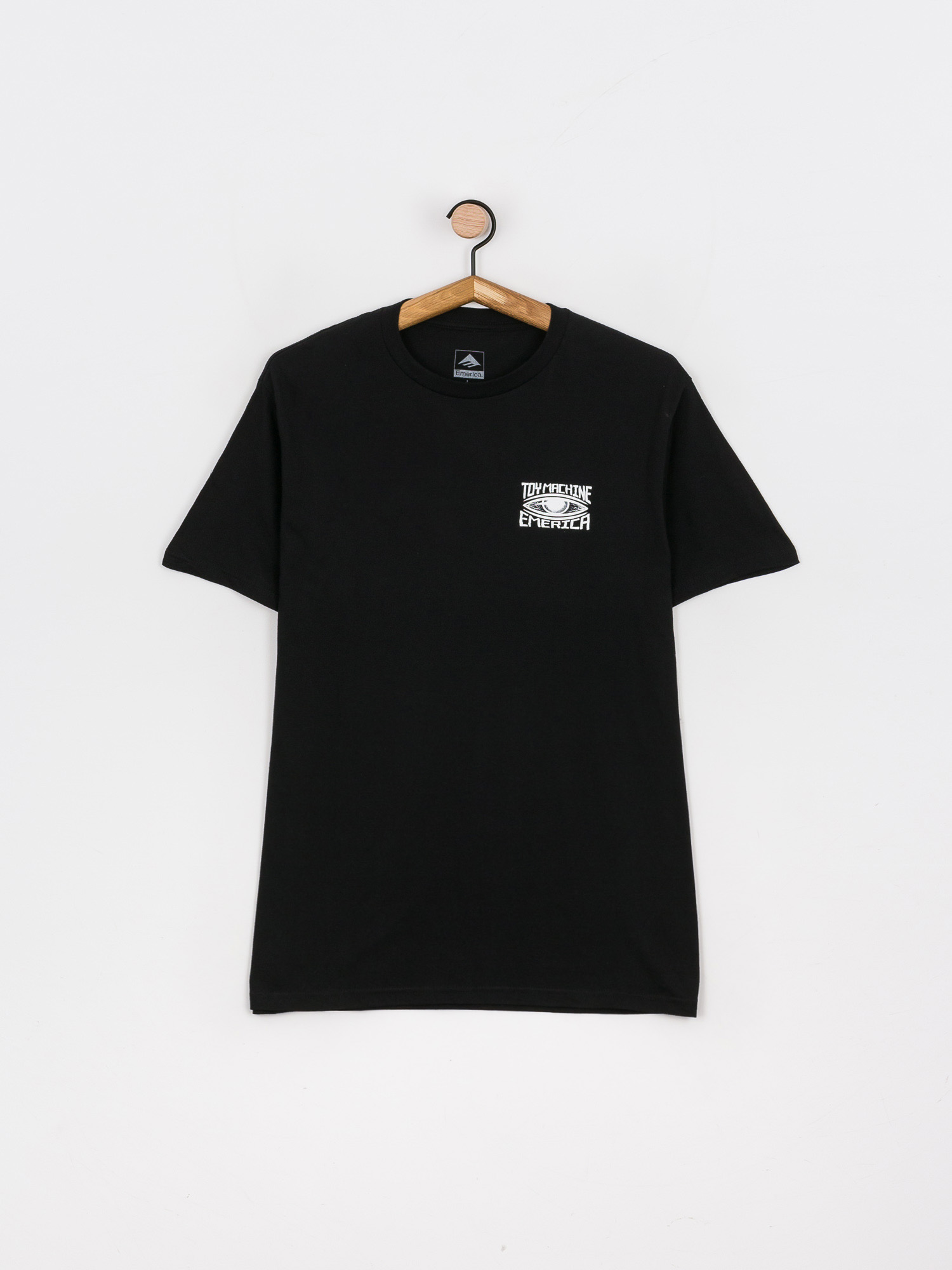 Tričko Emerica X Toy Machine Eye (black)