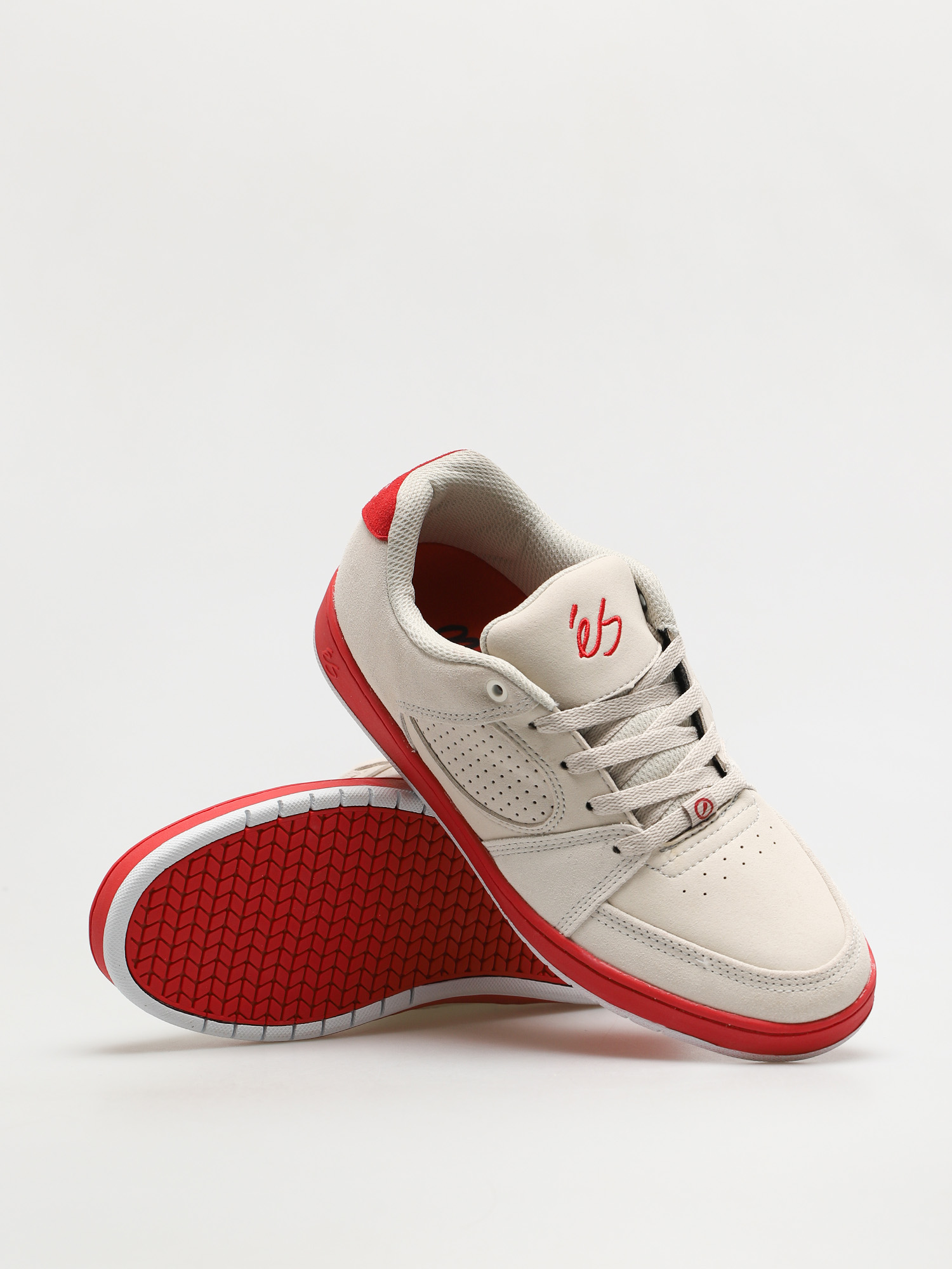 Boty eS Accel Slim (white/white/red)