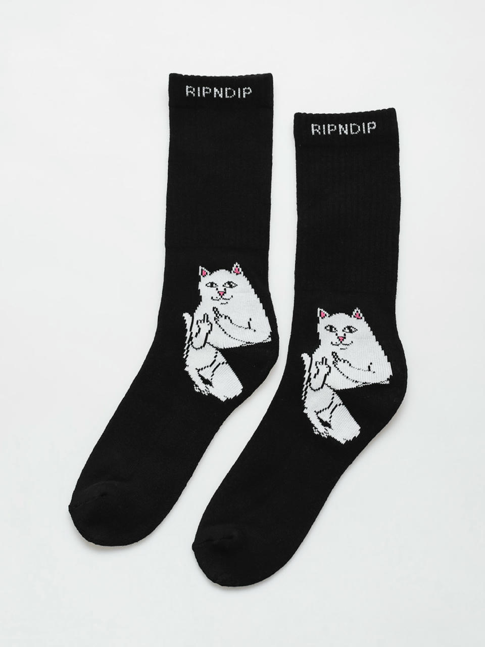 Ponožky RipNDip Lord Nermal (black)