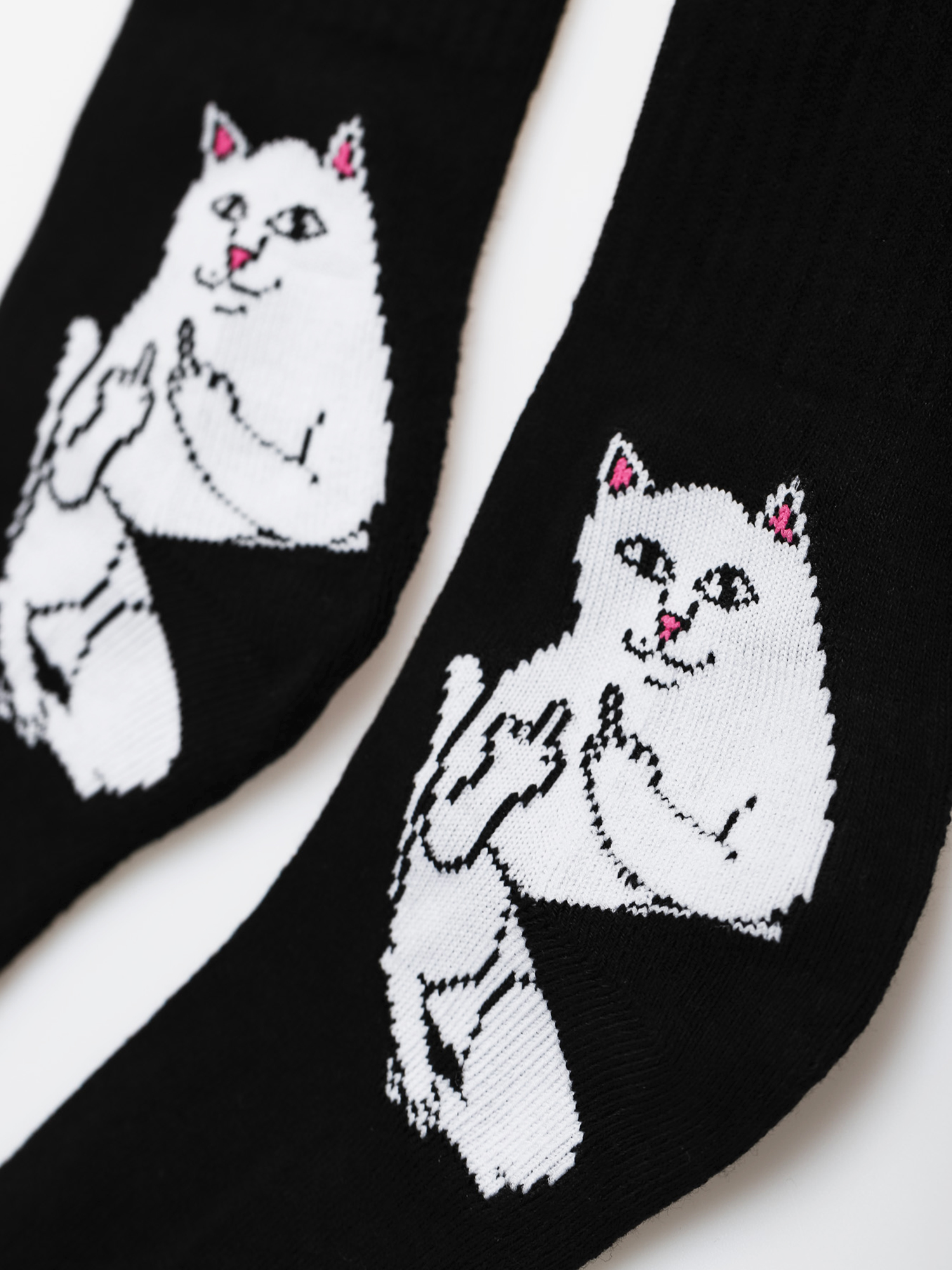 Ponožky RipNDip Lord Nermal (black)