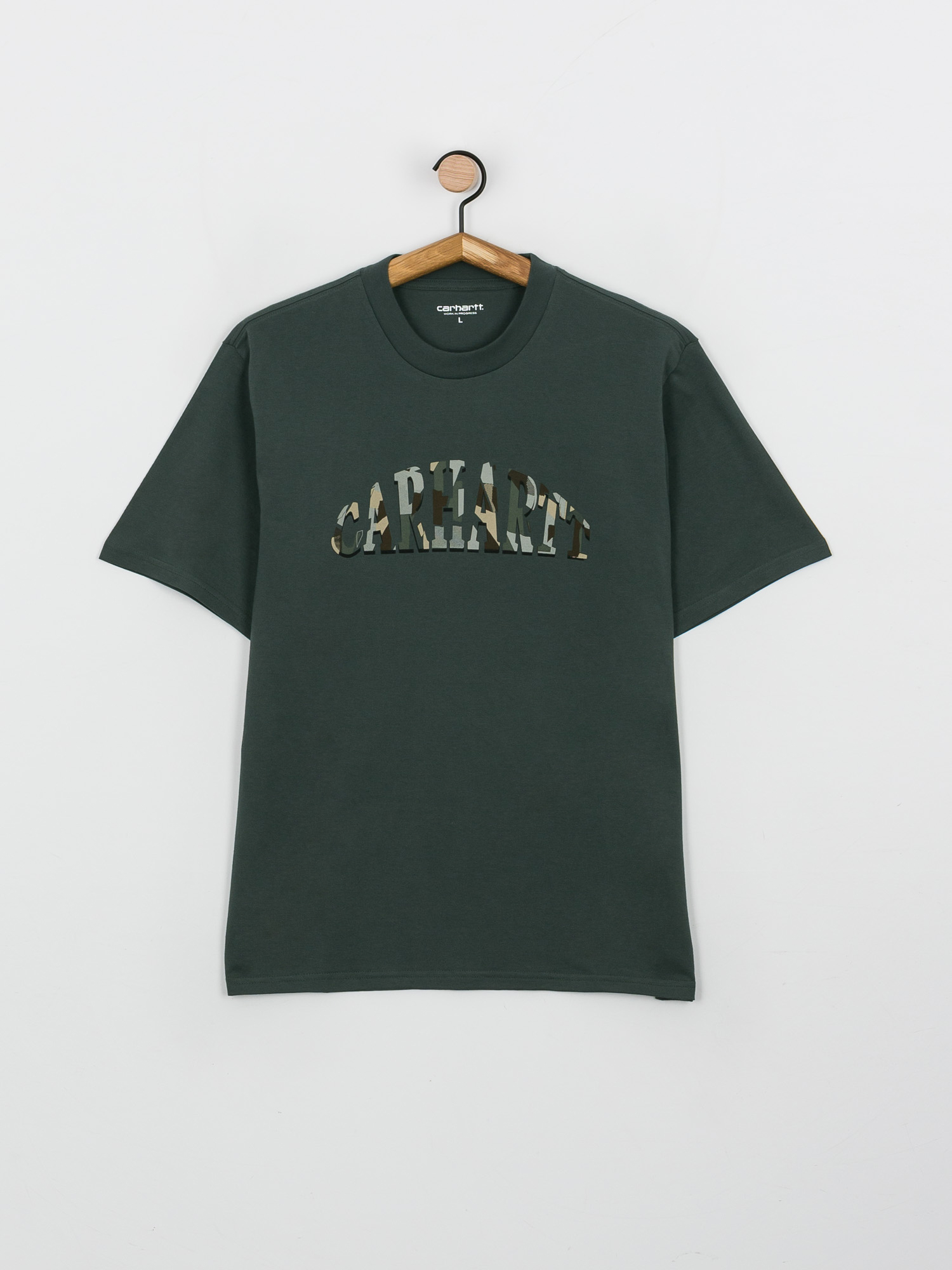 Tričko Carhartt WIP Dome Script (hemlock green)