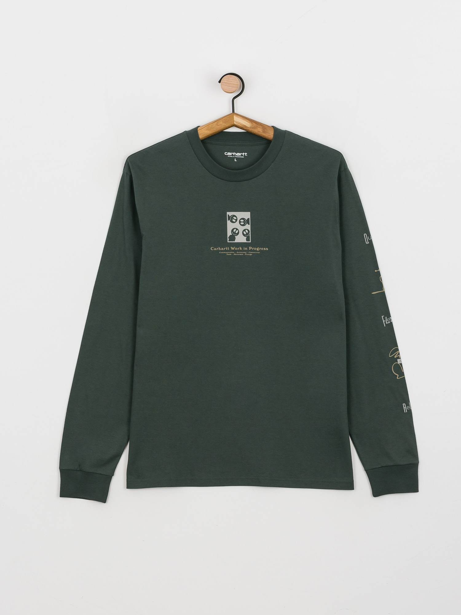 Triko Carhartt WIP Dome (hemlock green)