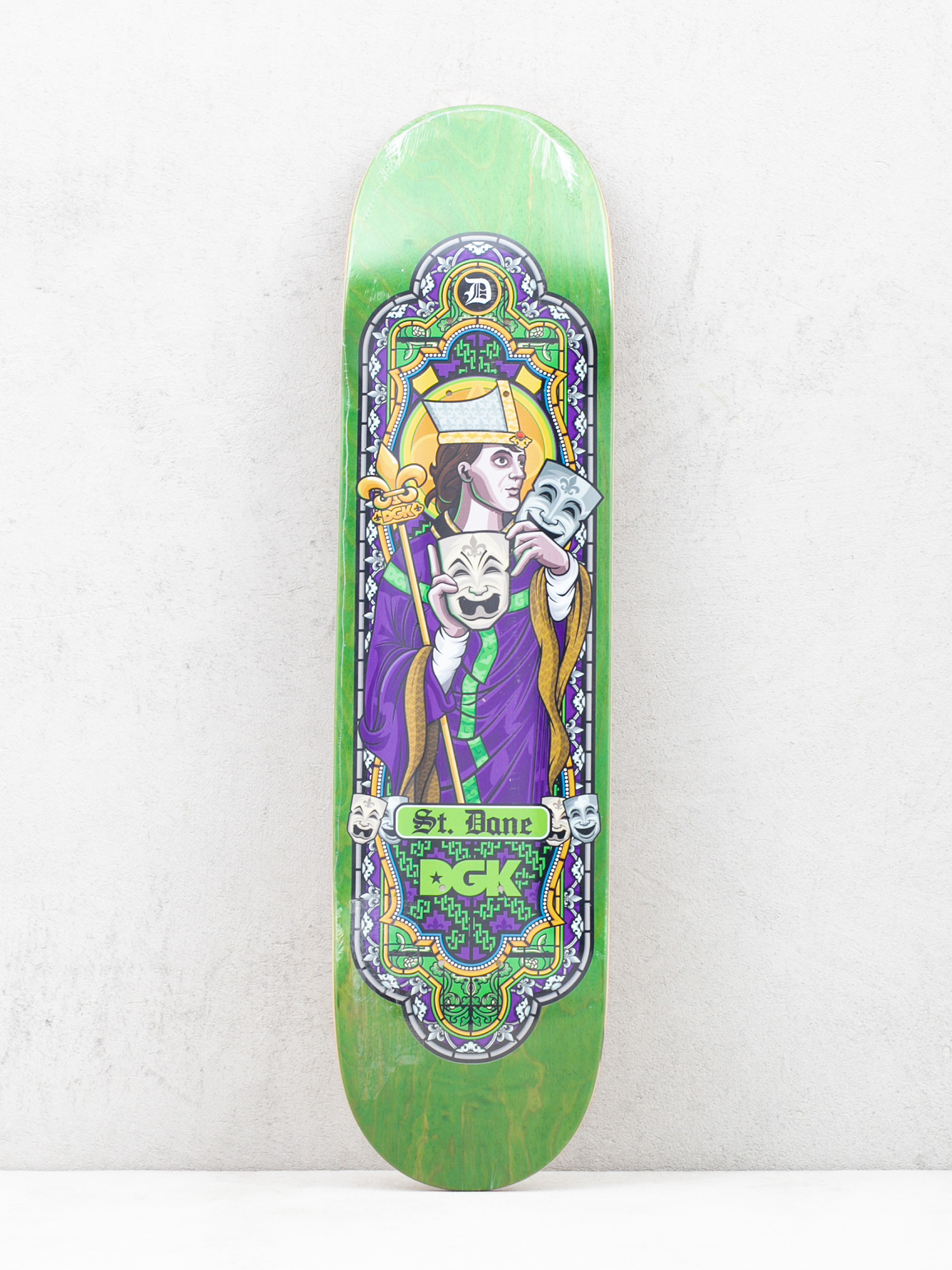 Deska DGK Ghetto Disciples (dane/green)