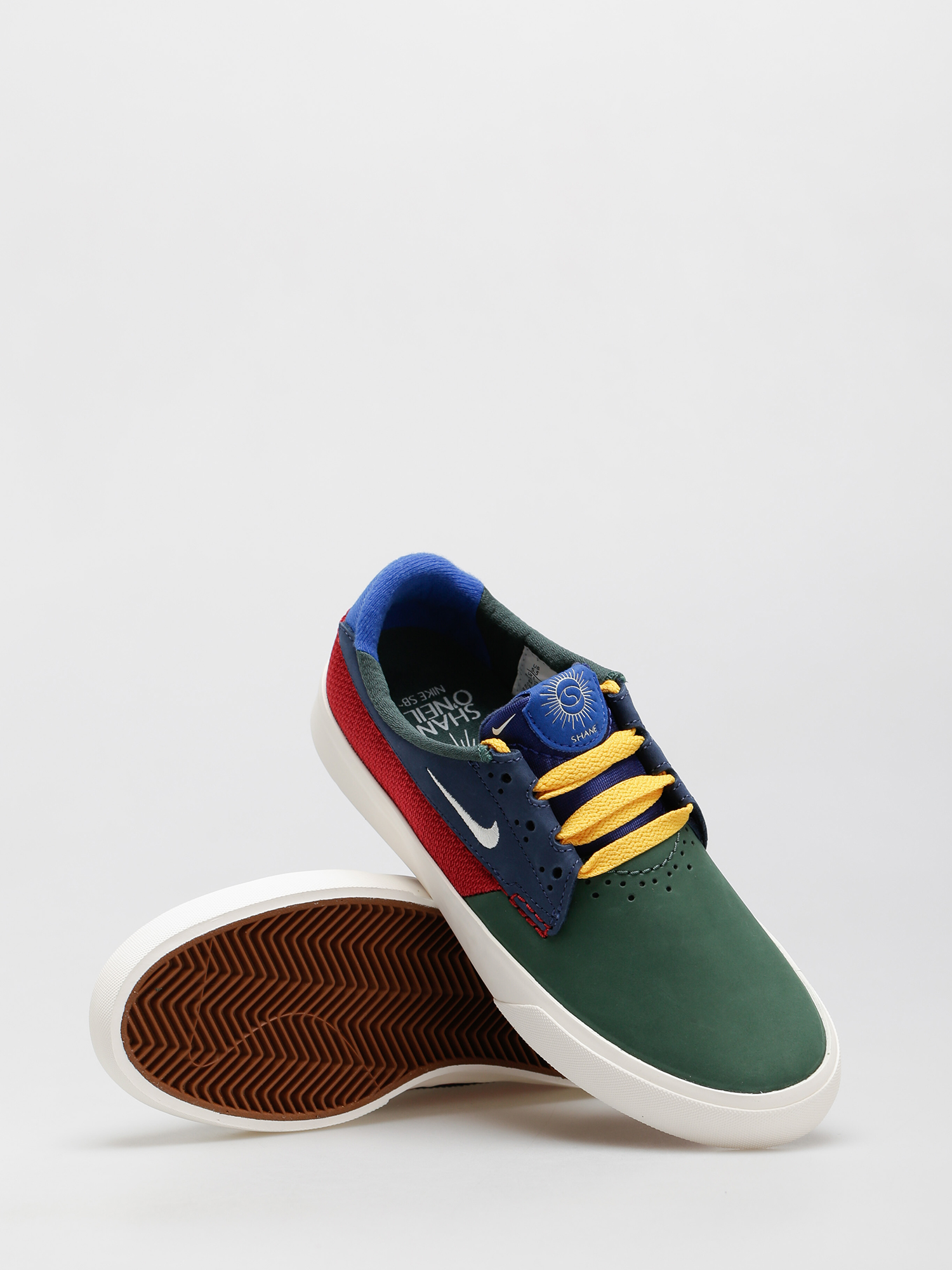 Boty Nike SB Shane (noble green/sail varsity red navy)