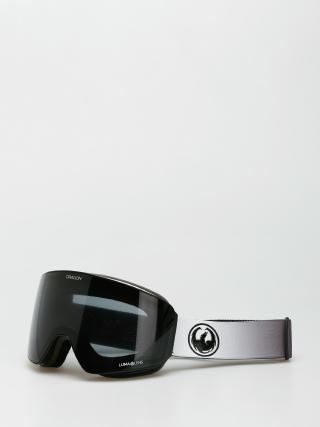 Brýle na snowboard Dragon PXV (fade black/lumalens dark smoke/lumalens flash blue)